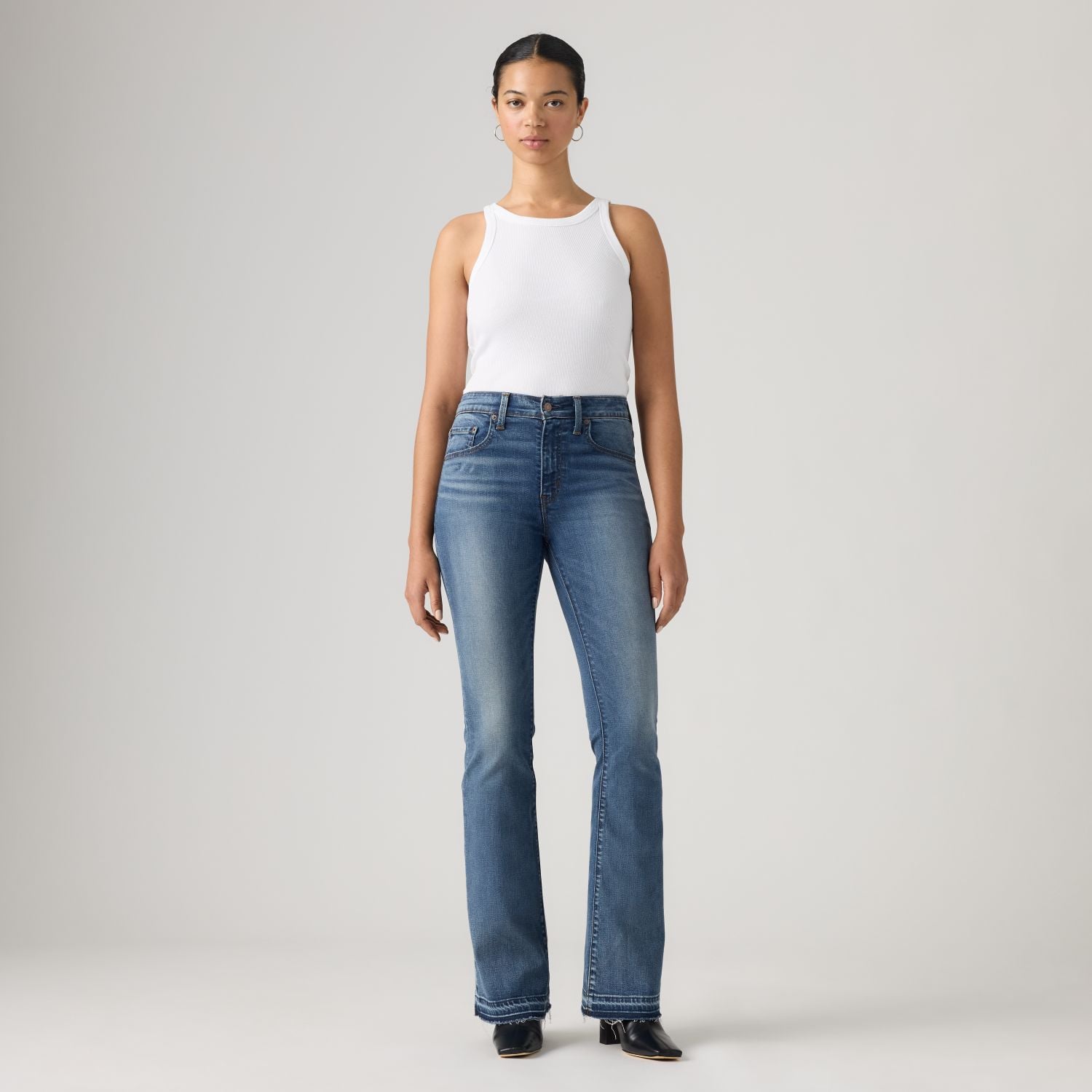 JEANS MUJER 726 HR FLARE AZUL LEVIS A3410-0216 - 2
