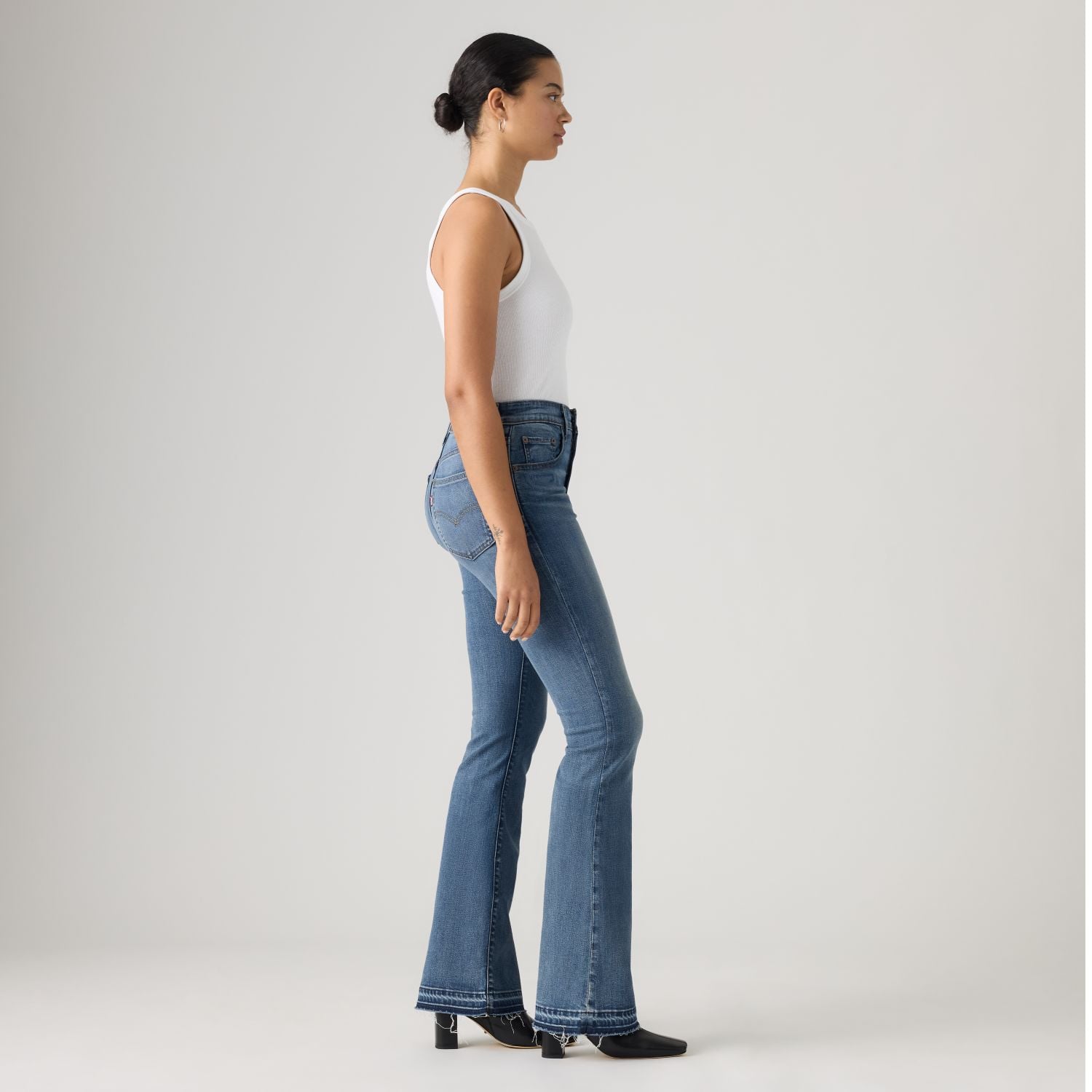 JEANS MUJER 726 HR FLARE AZUL LEVIS A3410-0216 - 3