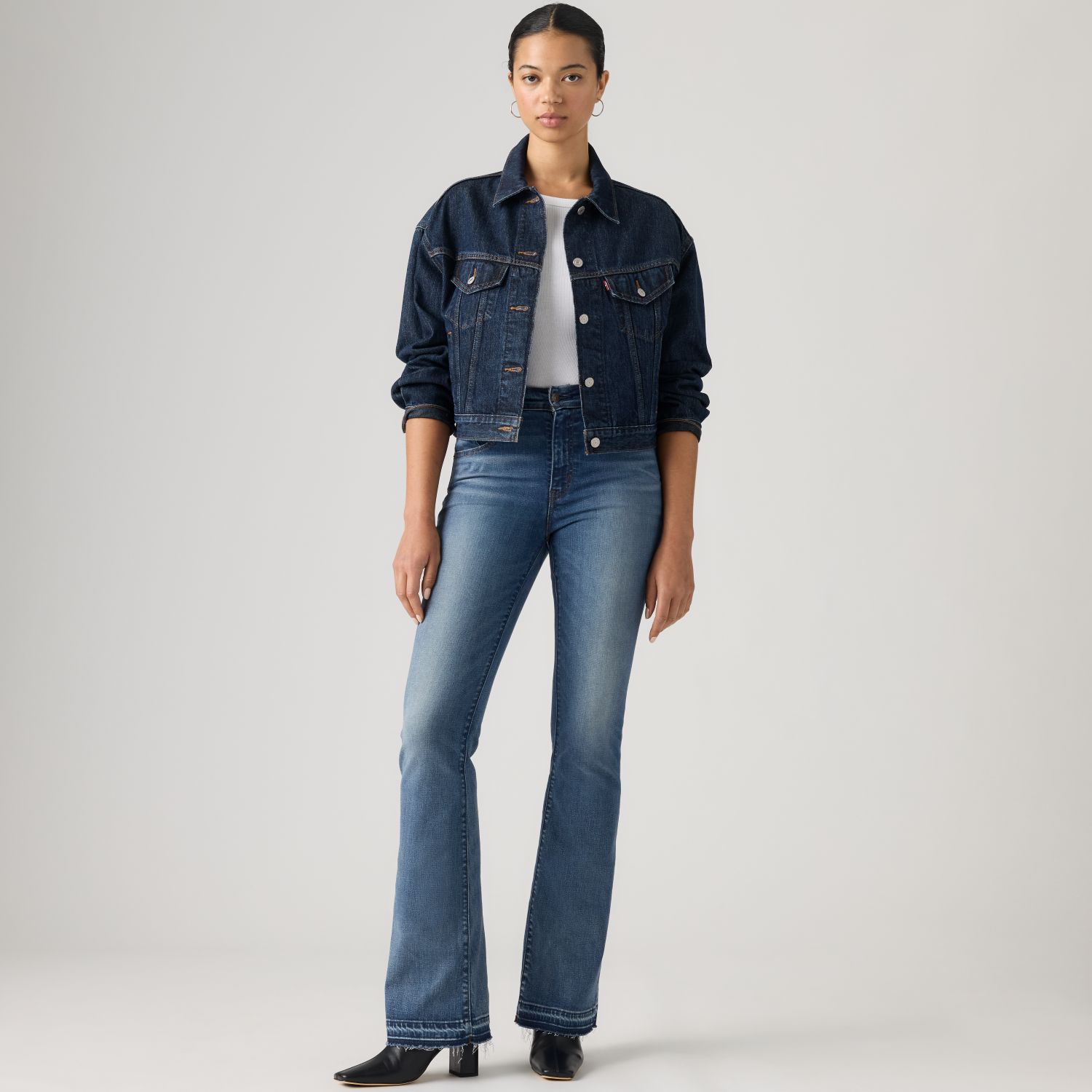 JEANS MUJER 726 HR FLARE AZUL LEVIS A3410-0216 - 5