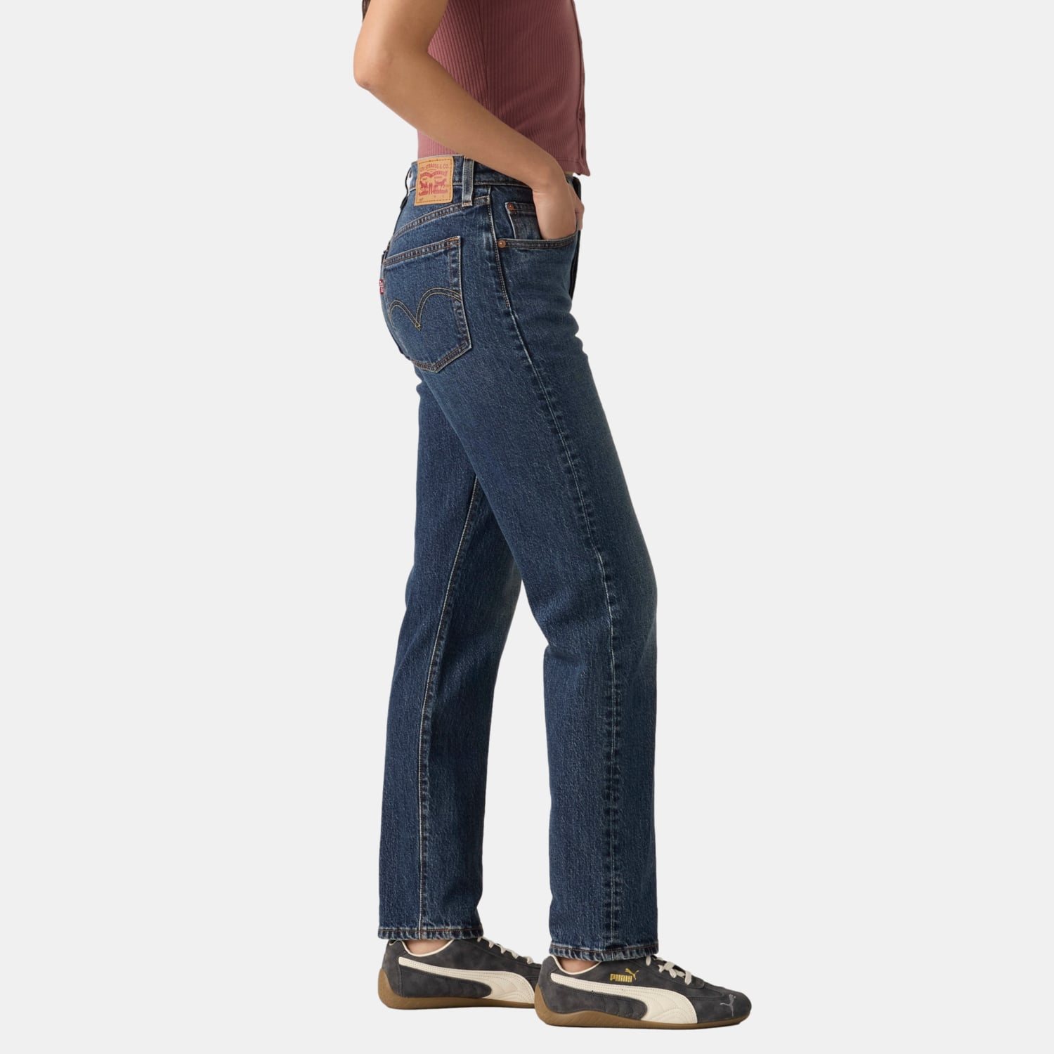 JEANS MUJER 501 FOR WOMEN AZUL LEVIS 12501-0655 - 3