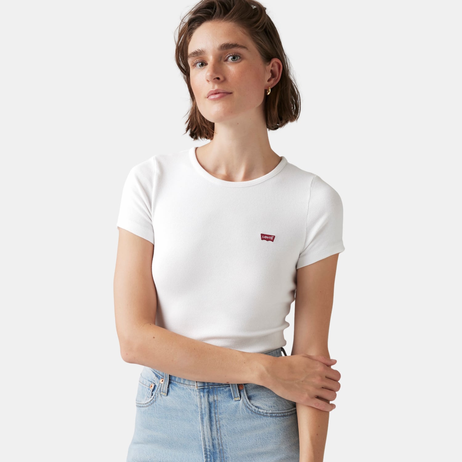 POLO MUJER SLIM FIT BLANCO LEVIS 001J3-0006 - 3