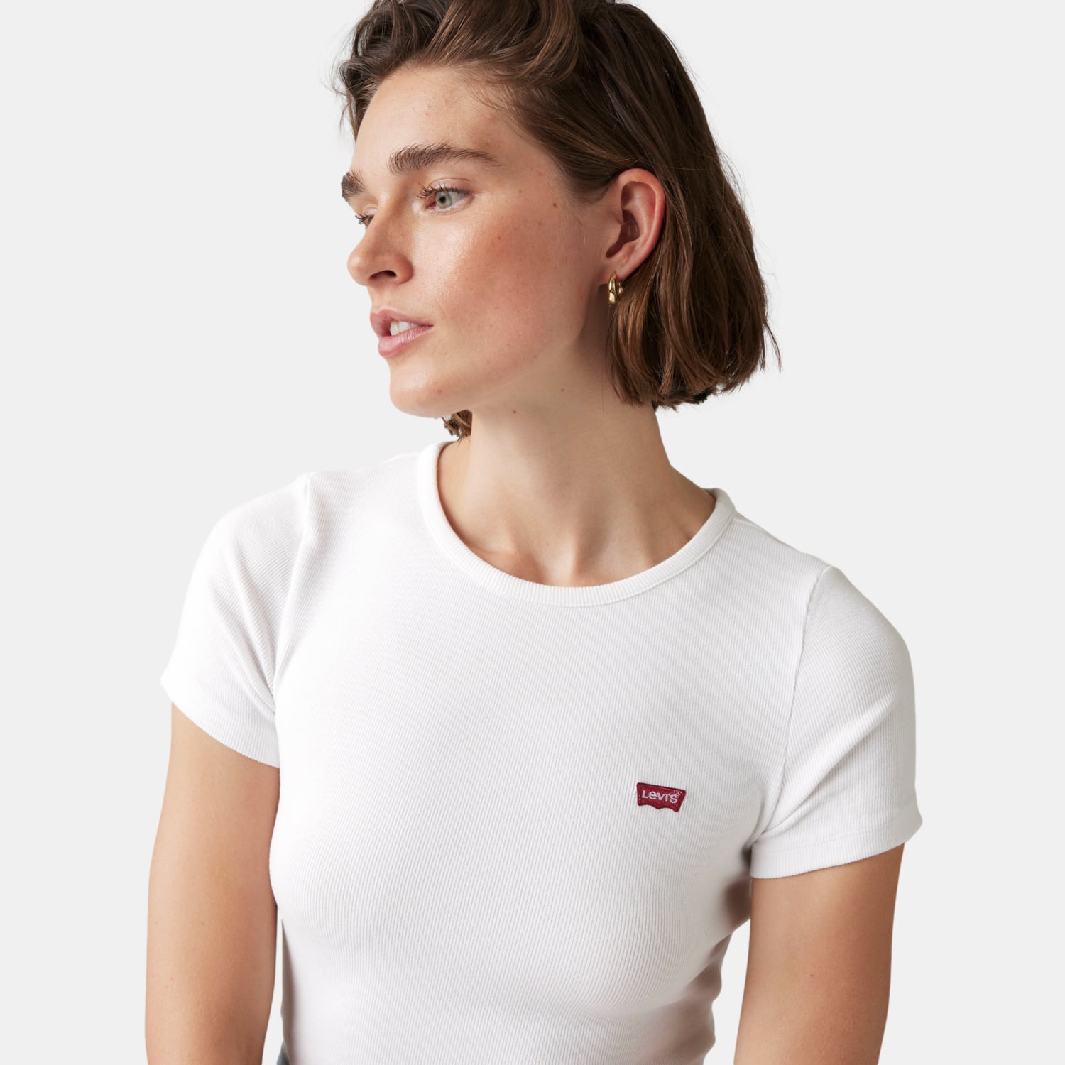 POLO MUJER SLIM FIT BLANCO LEVIS 001J3-0006 - 4