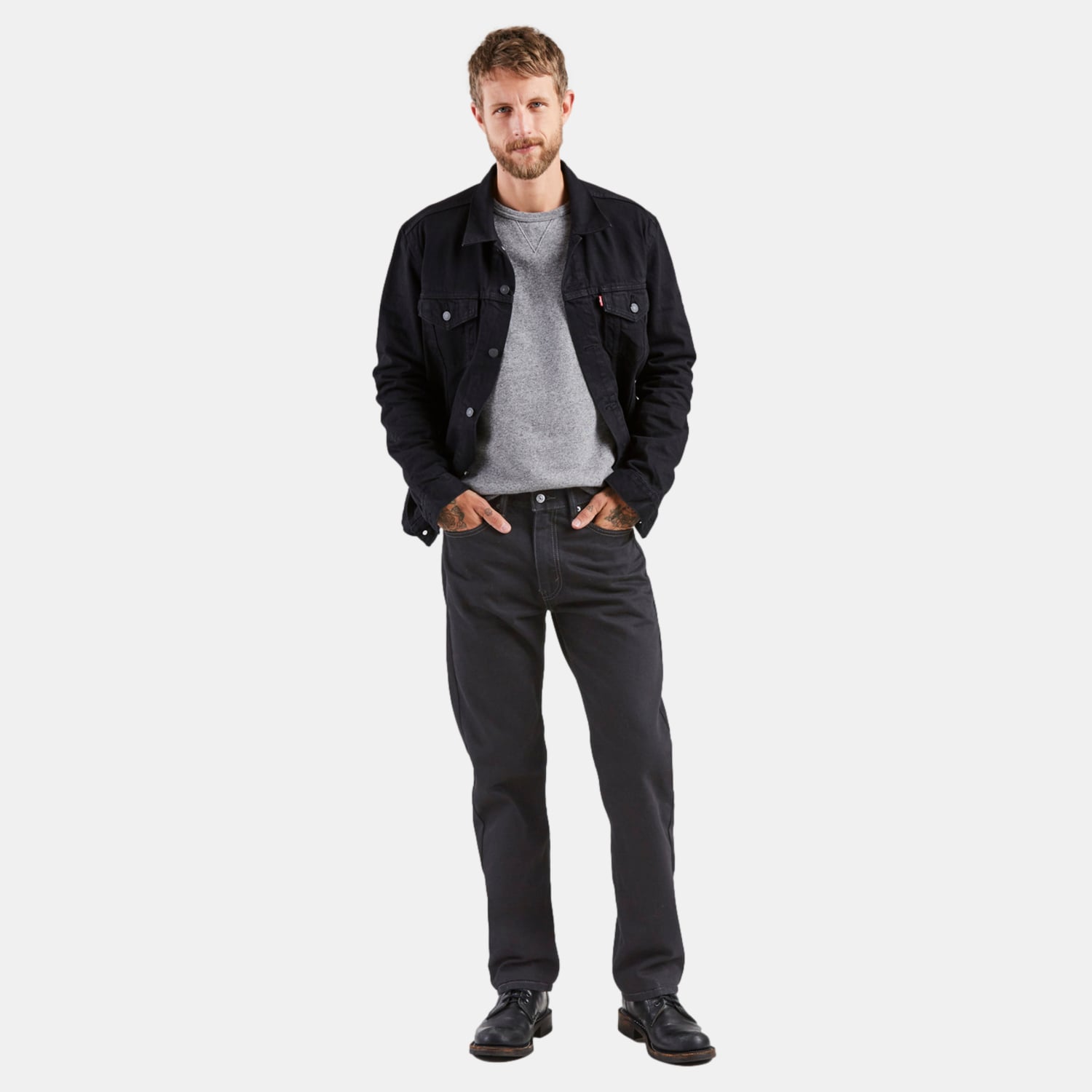 JEANS HOMBRE 505 REGULAR NEGRO LEVIS 00505-0260 - 2