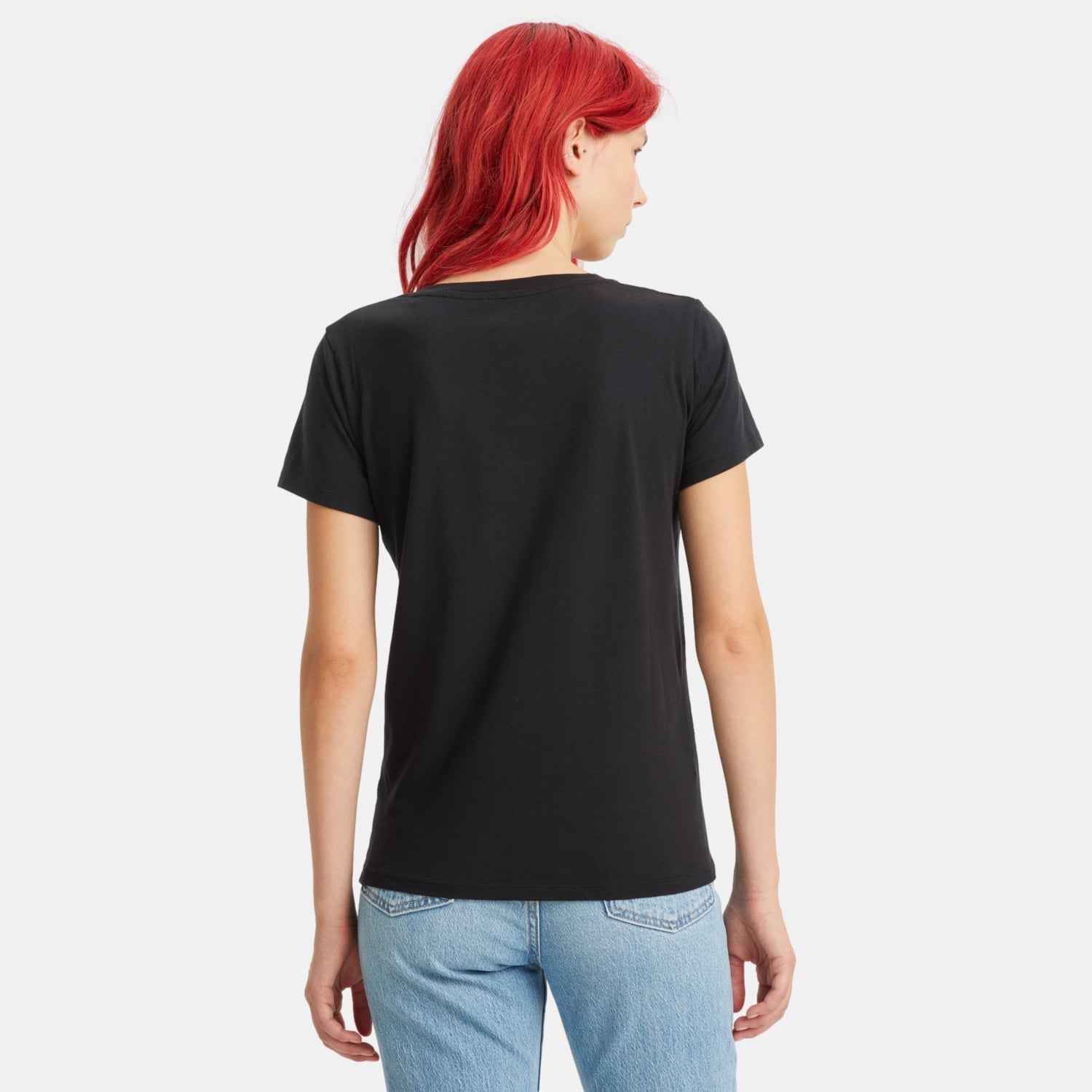 POLO MUJER PERFECT VNECK NEGRO LEVIS 85341-0049 - 2