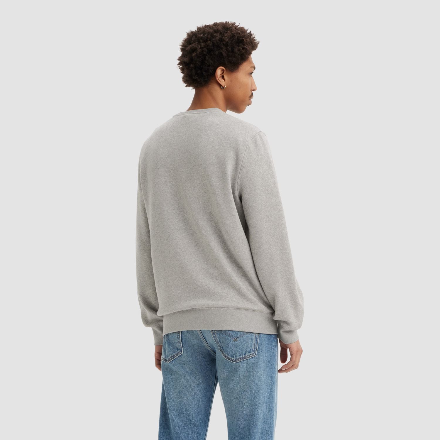 POLERÓN HOMBRE CORE CREW SWEATSHIRT GRIS LEVIS 34257-0043 - 2