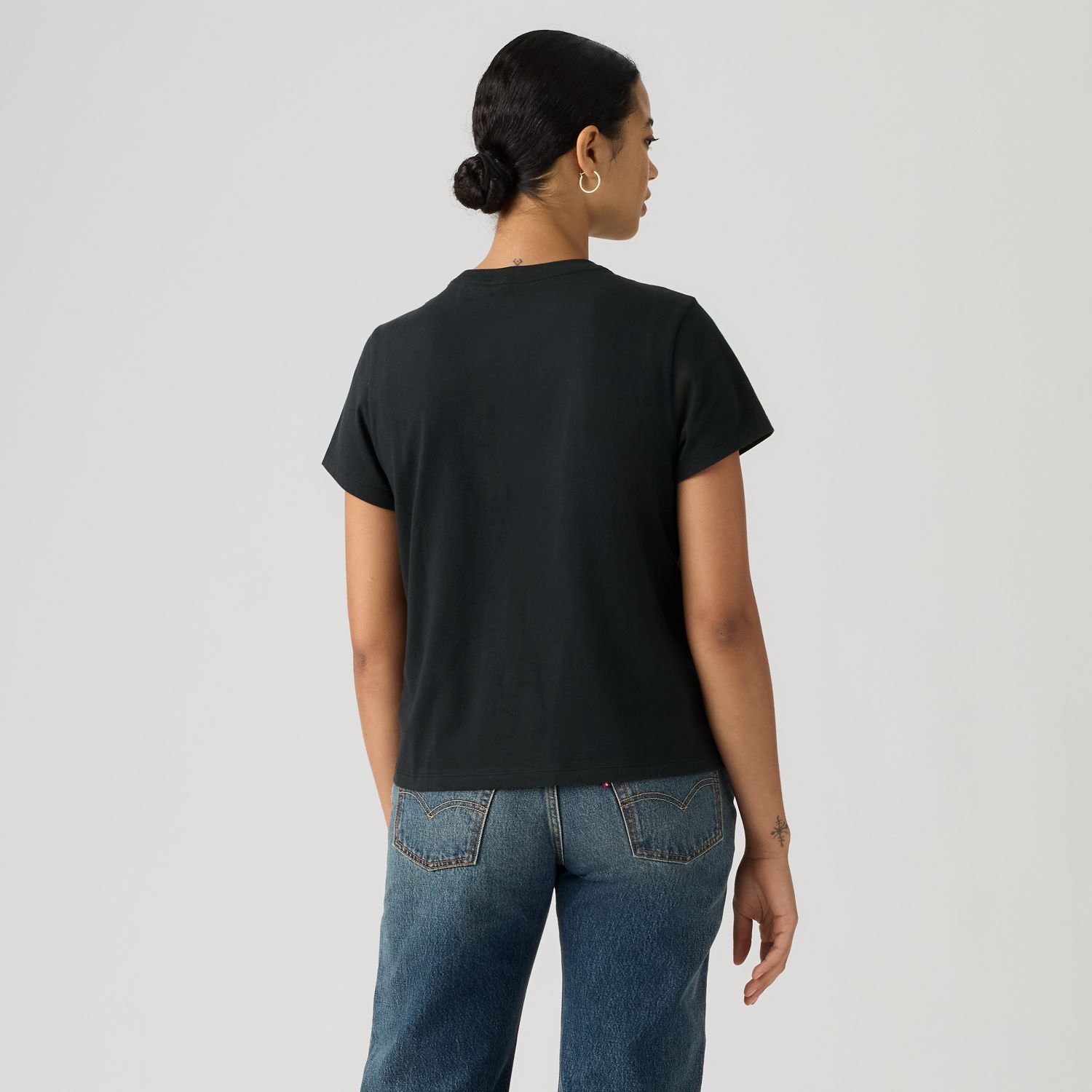POLO MUJER FAVORITE TEE NEGRO LEVIS 005GV-0084 - 2