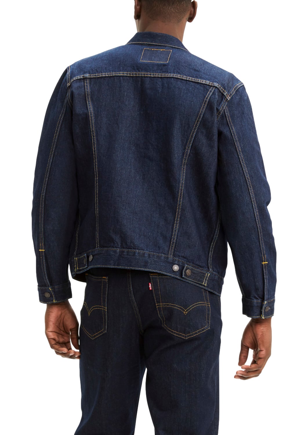 CASACA HOMBRE CUELLO EN PUNTA AZUL OSCURO LEVIS 72334-0134 - 4