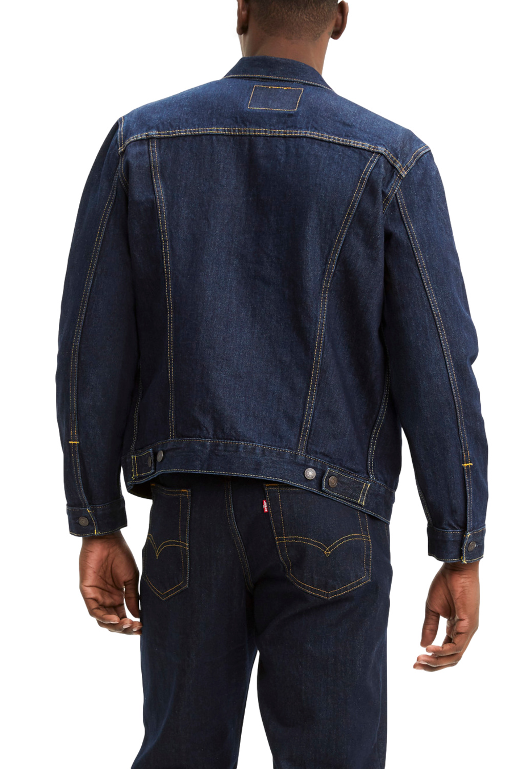CASACA HOMBRE CUELLO EN PUNTA AZUL OSCURO LEVIS 72334-0134 - 4