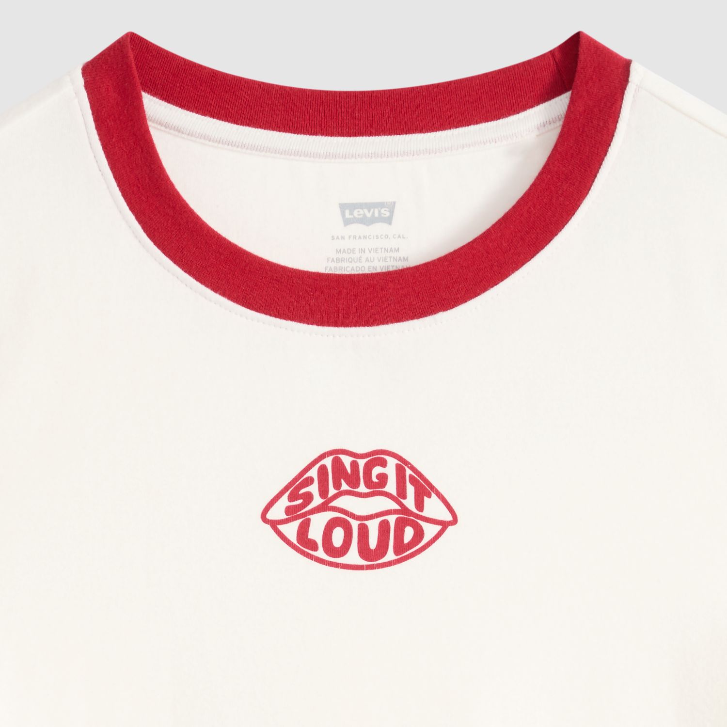 POLO MUJER ESSENTIAL BABY TEE BEIGE LEVIS 008CH-0024 - 5