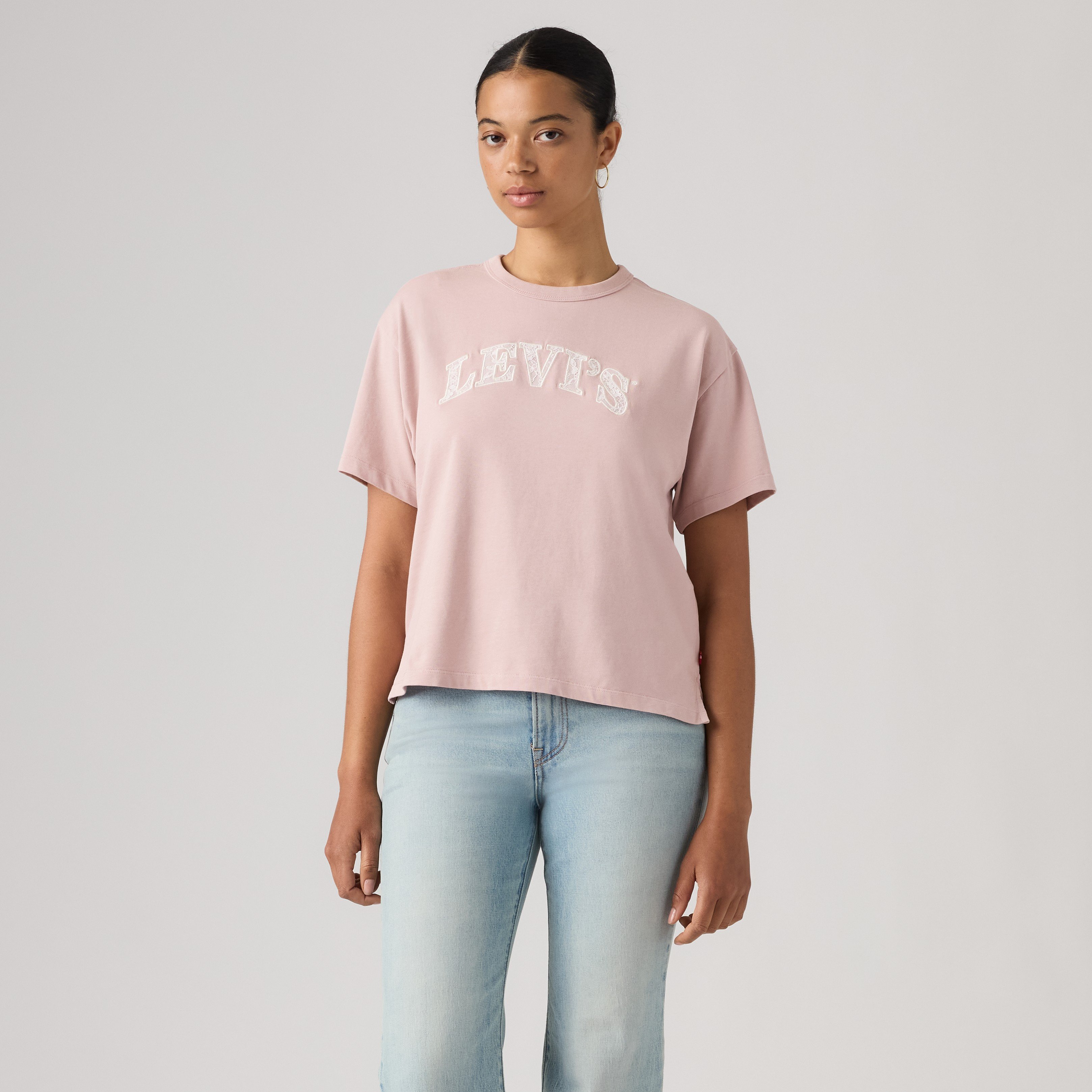 POLO MUJER VINTAGE TEE ROSADO LEVIS 005OY-0059 - 1