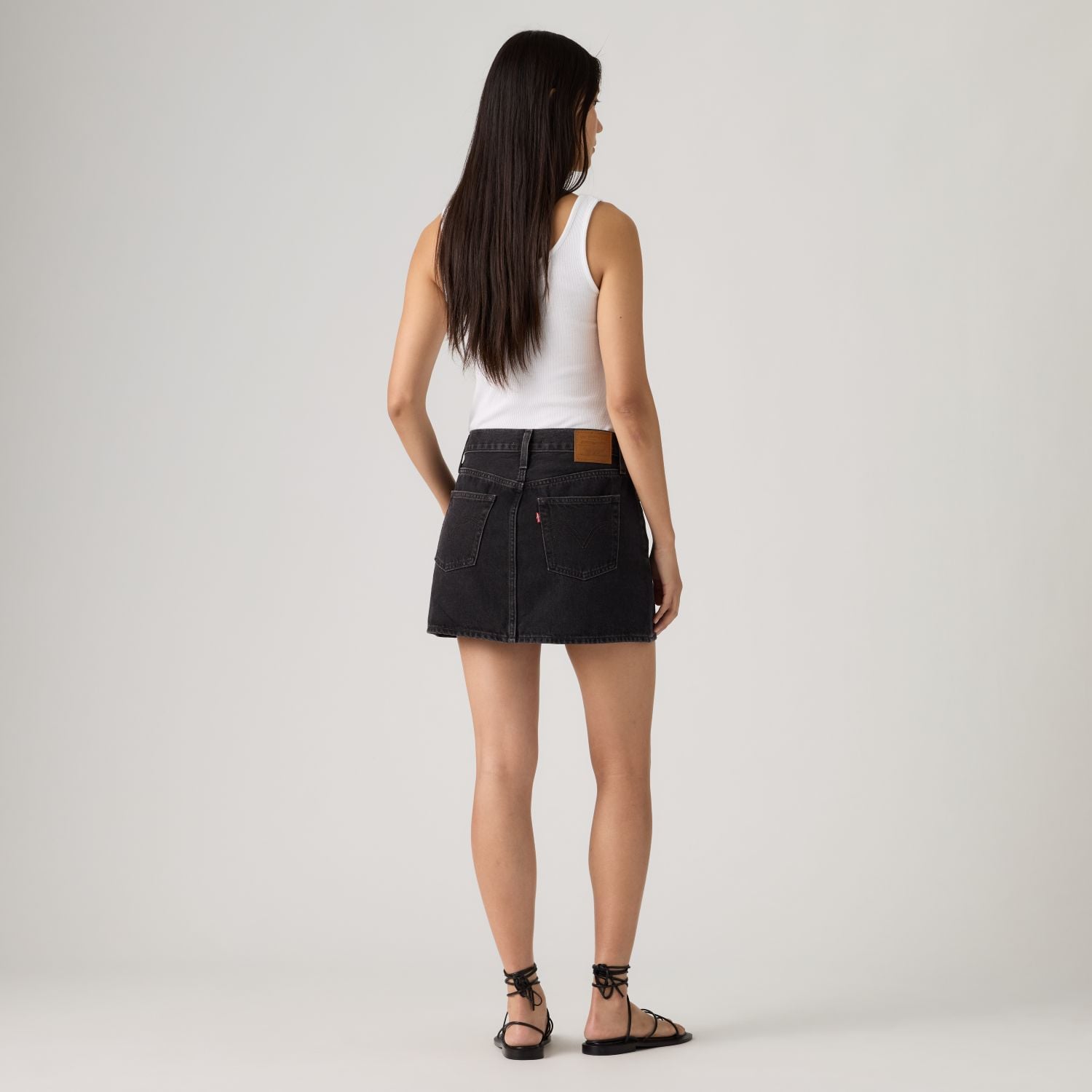 FALDA MUJER ICON SKIRT NEGRO LEVIS A4694-0063 - 3
