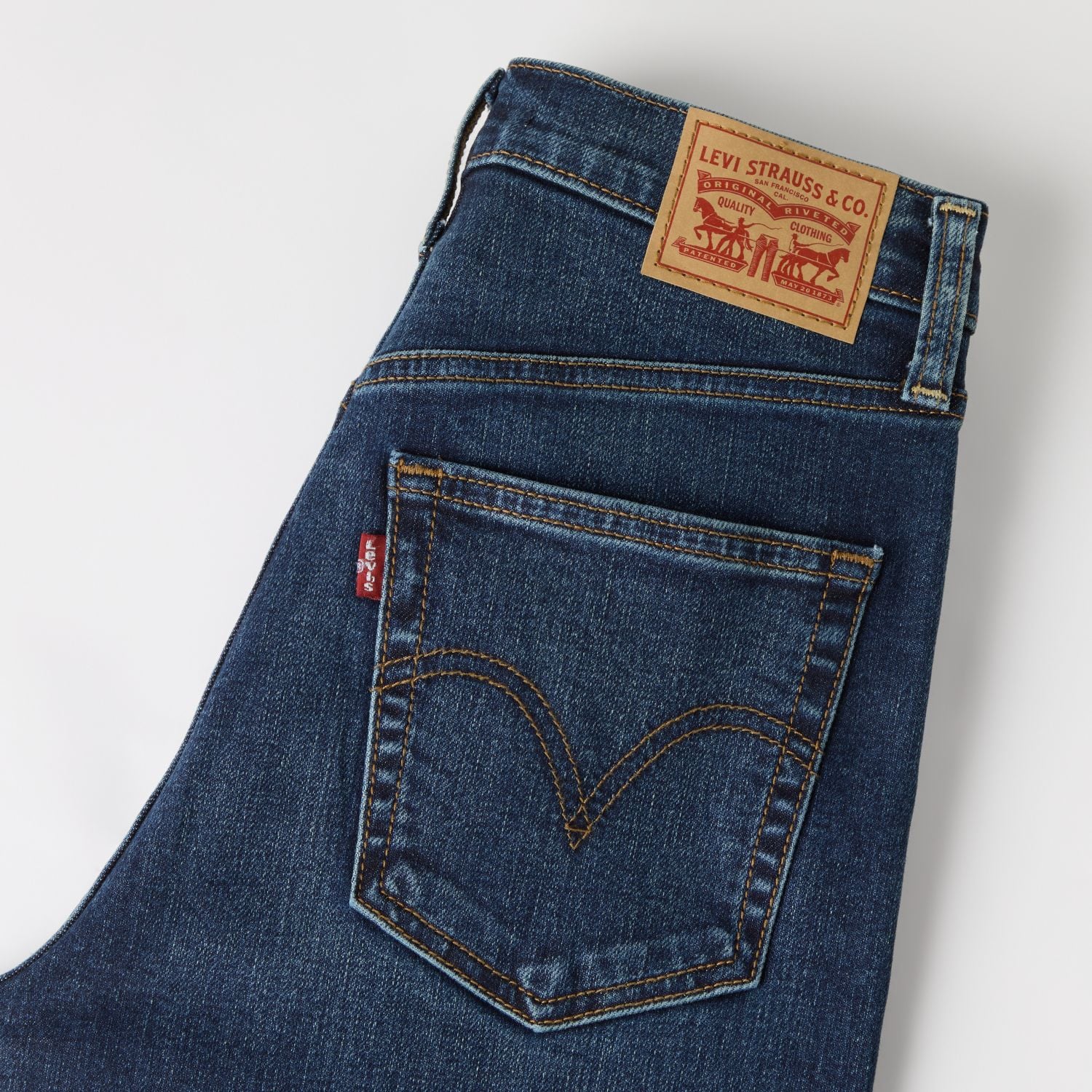 JEANS MUJER RIBCAGE STRAIGHT ANKLE AZUL LEVIS 72693-0301 - 5