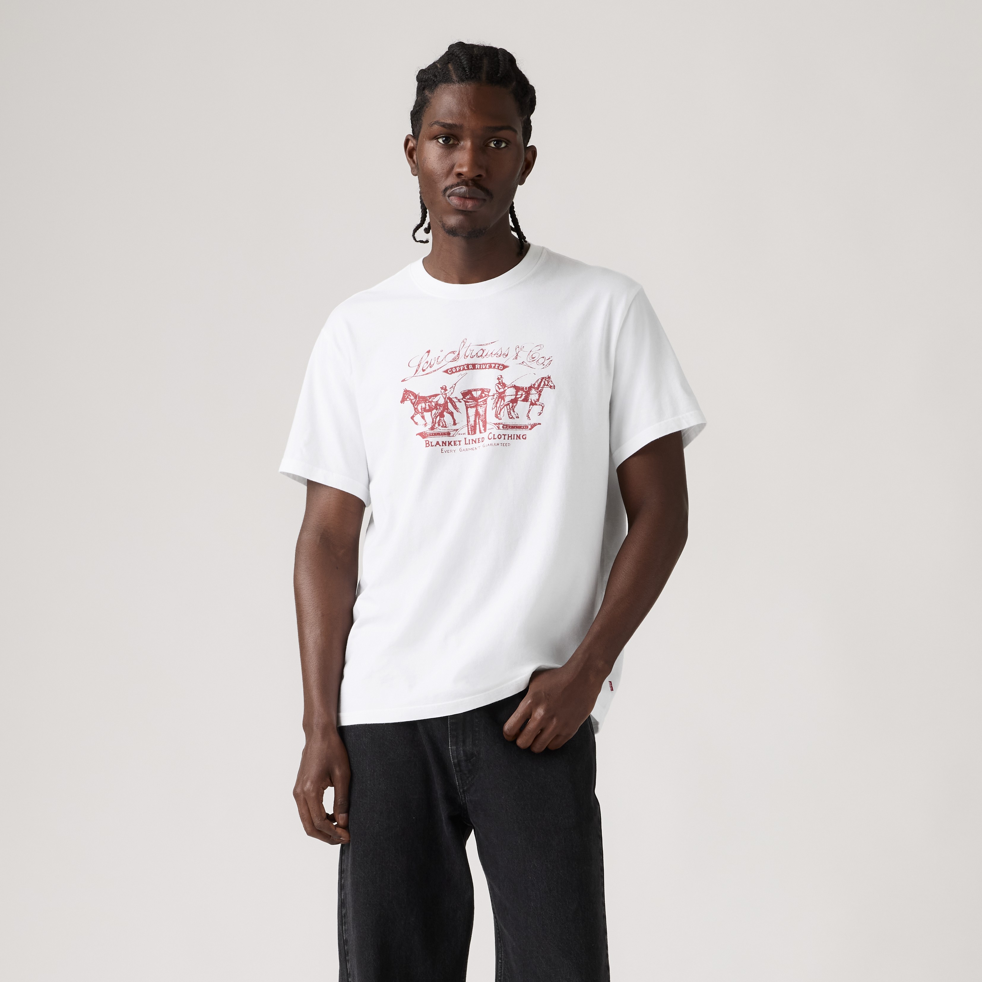 POLO HOMBRE RELAXED FIT TEE BLANCO LEVIS 16143-2687 - 1