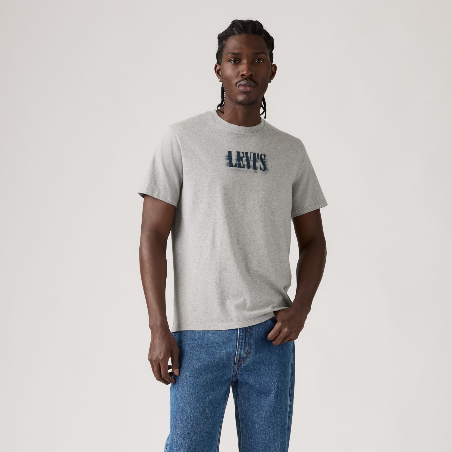 POLO HOMBRE GRAPHIC CREWNECK TEE GRIS LEVIS 22491-2181 - 1