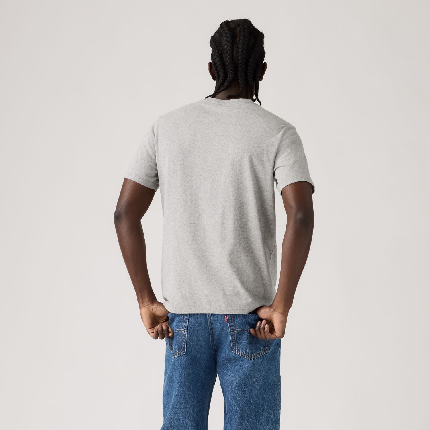 POLO HOMBRE GRAPHIC CREWNECK TEE GRIS LEVIS 22491-2181 - 2