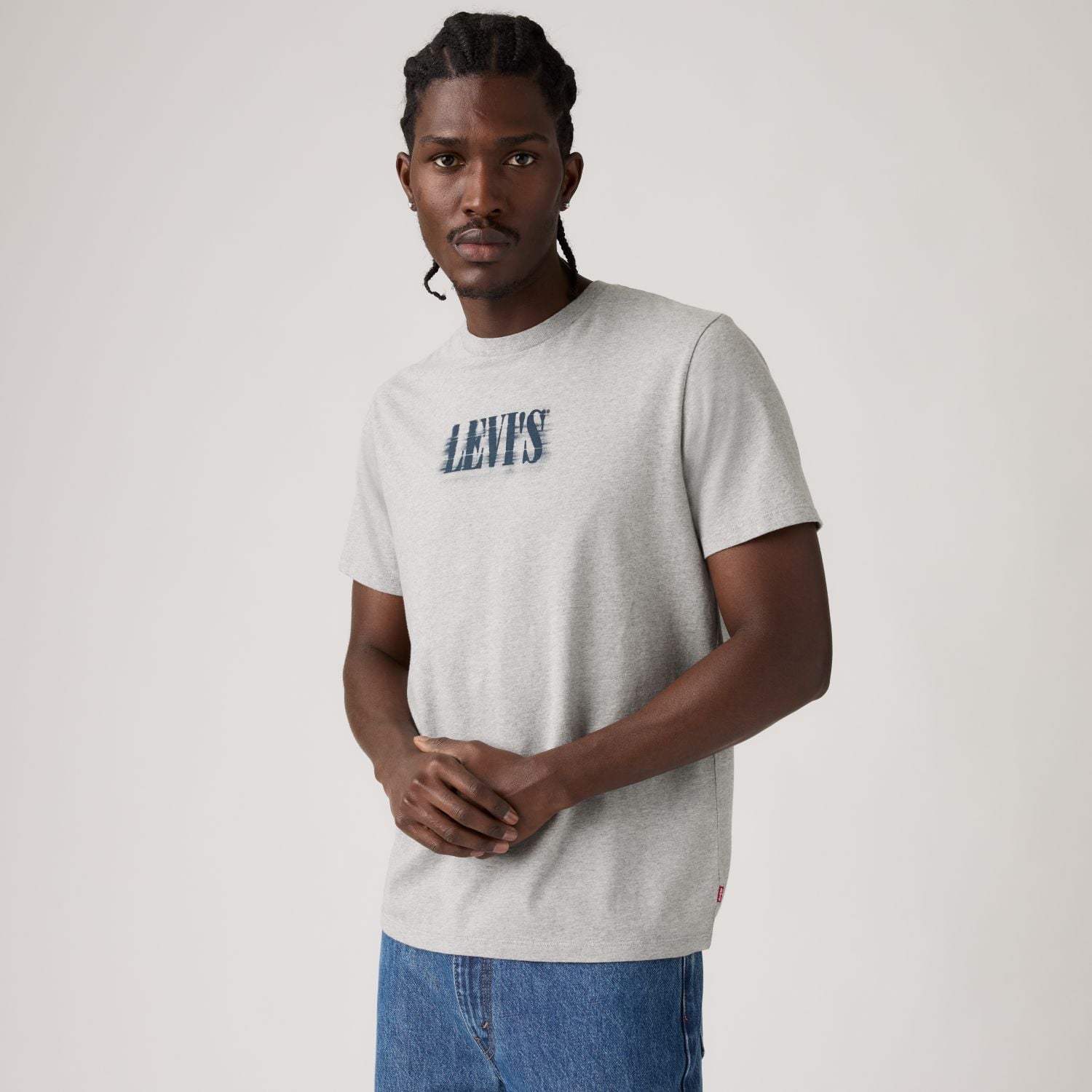 POLO HOMBRE GRAPHIC CREWNECK TEE GRIS LEVIS 22491-2181 - 3