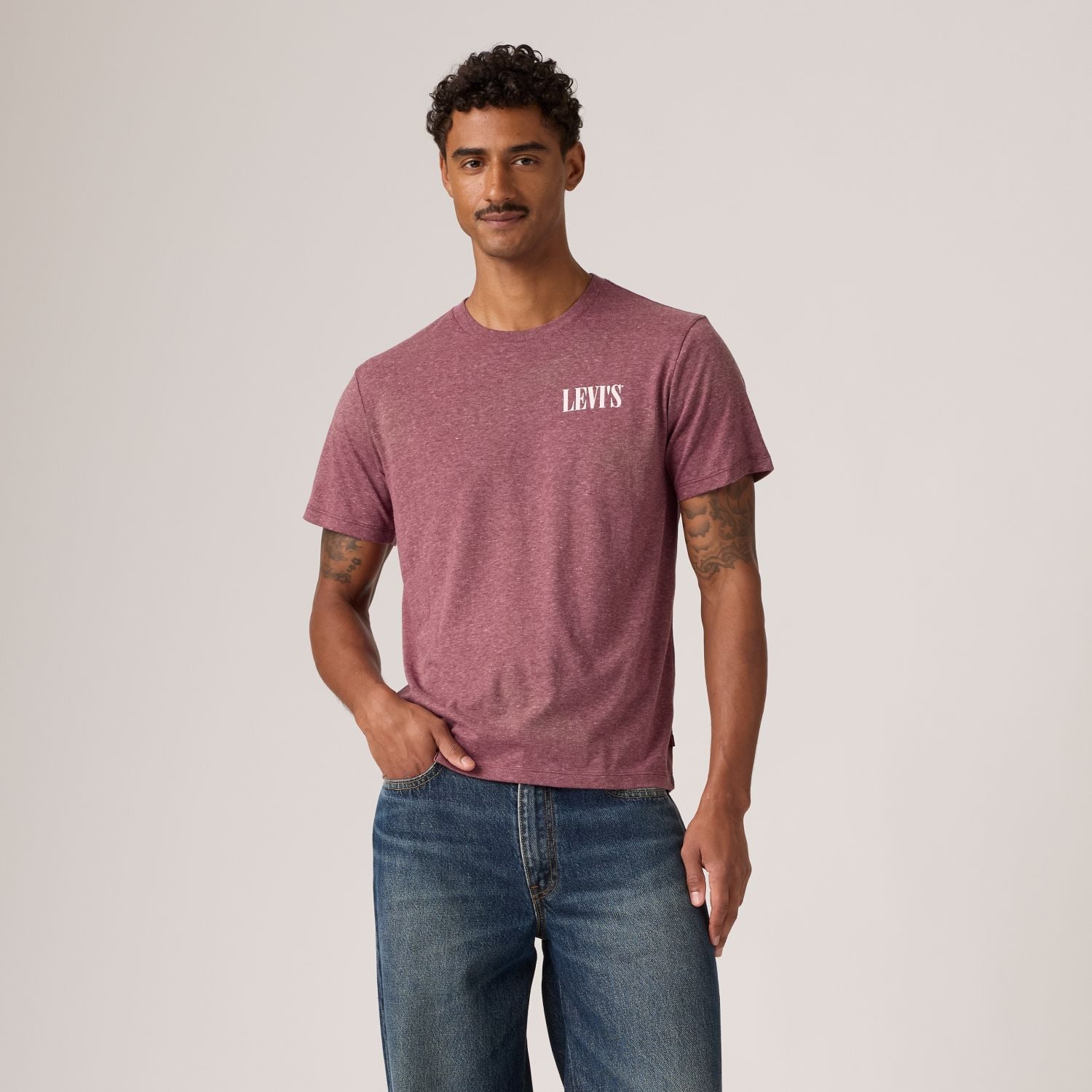 POLO HOMBRE GRAPHIC CREWNECK TEE BURDEO LEVIS 22491-2161 - 1