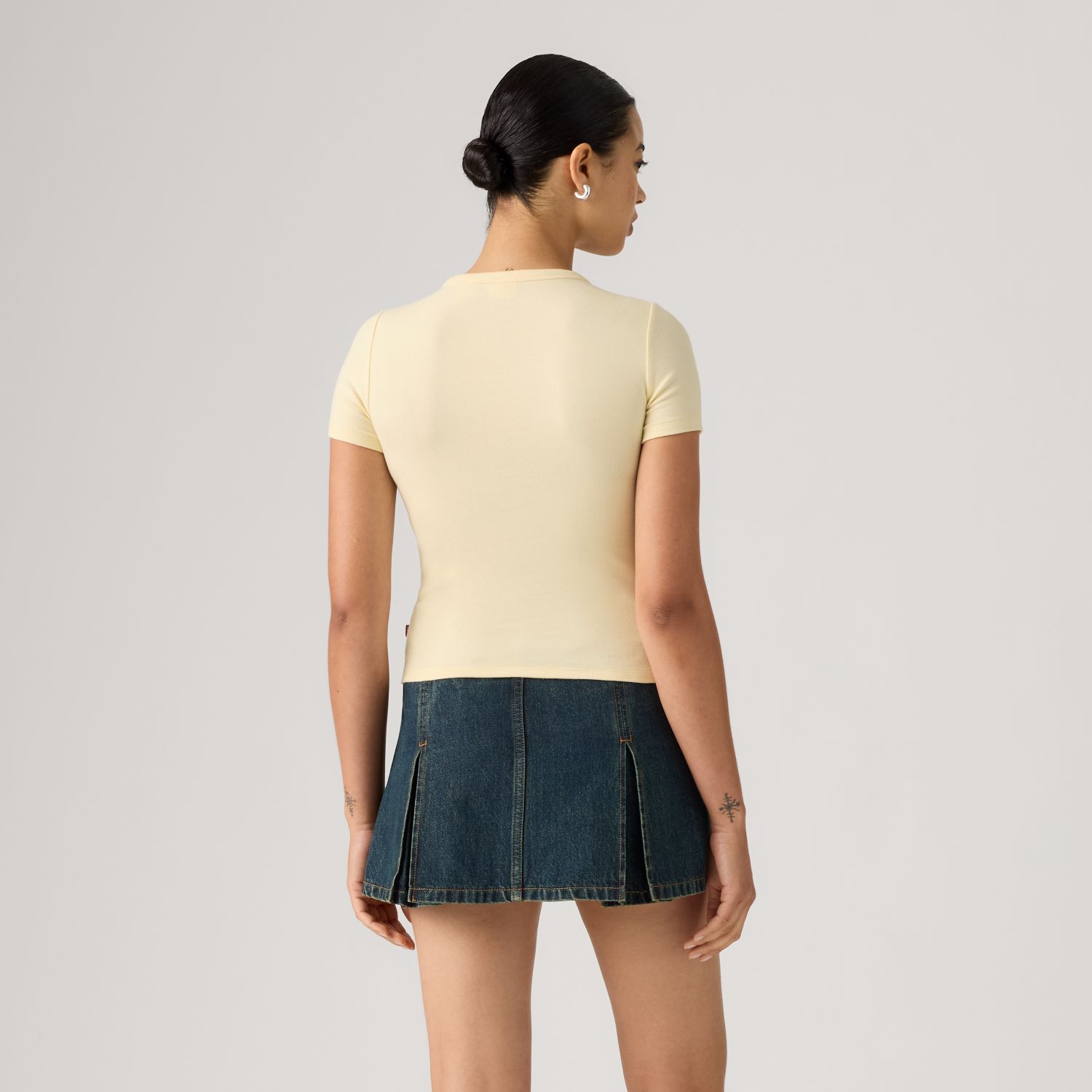 POLO MUJER HAYES TEE AMARILLO LEVIS 008A8-0008 - 2