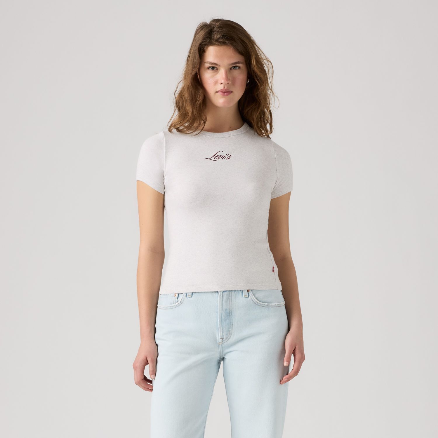 POLO MUJER HAYES TEE GRIS LEVIS 008A8-0010 - 1
