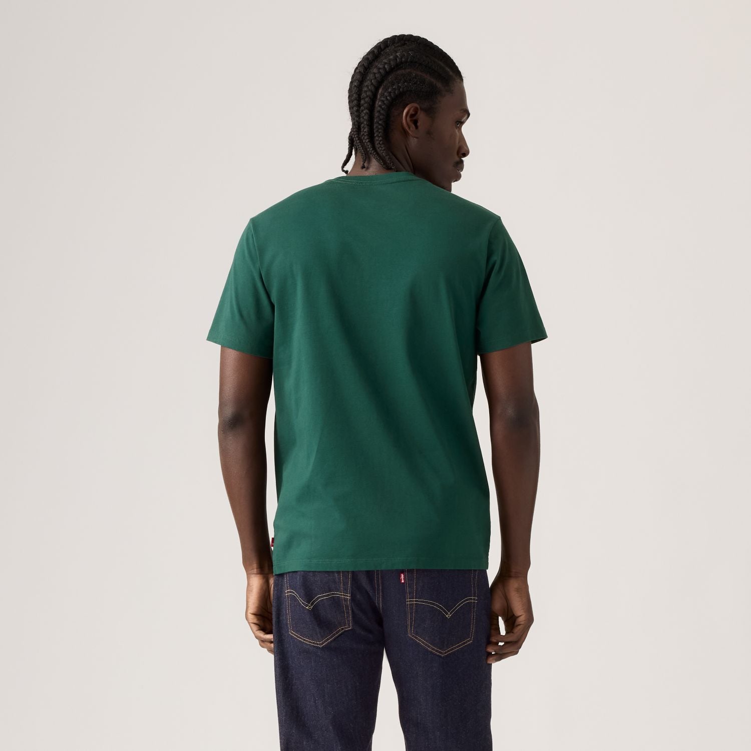 POLO HOMBRE GRAPHIC CREWNECK TEE VERDE LEVIS 22491-2178 - 2