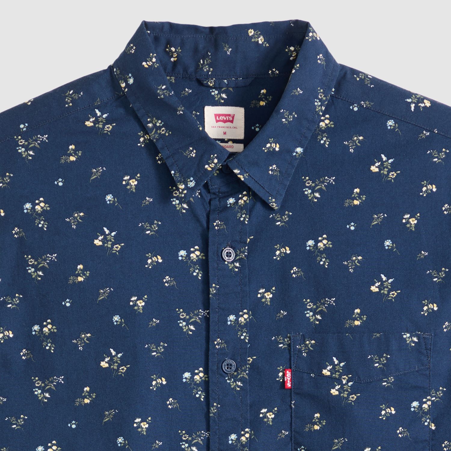 CAMISA HOMBRE CLASSIC 1 PKT STANDRD AZUL LEVIS 86627-0363 - 5