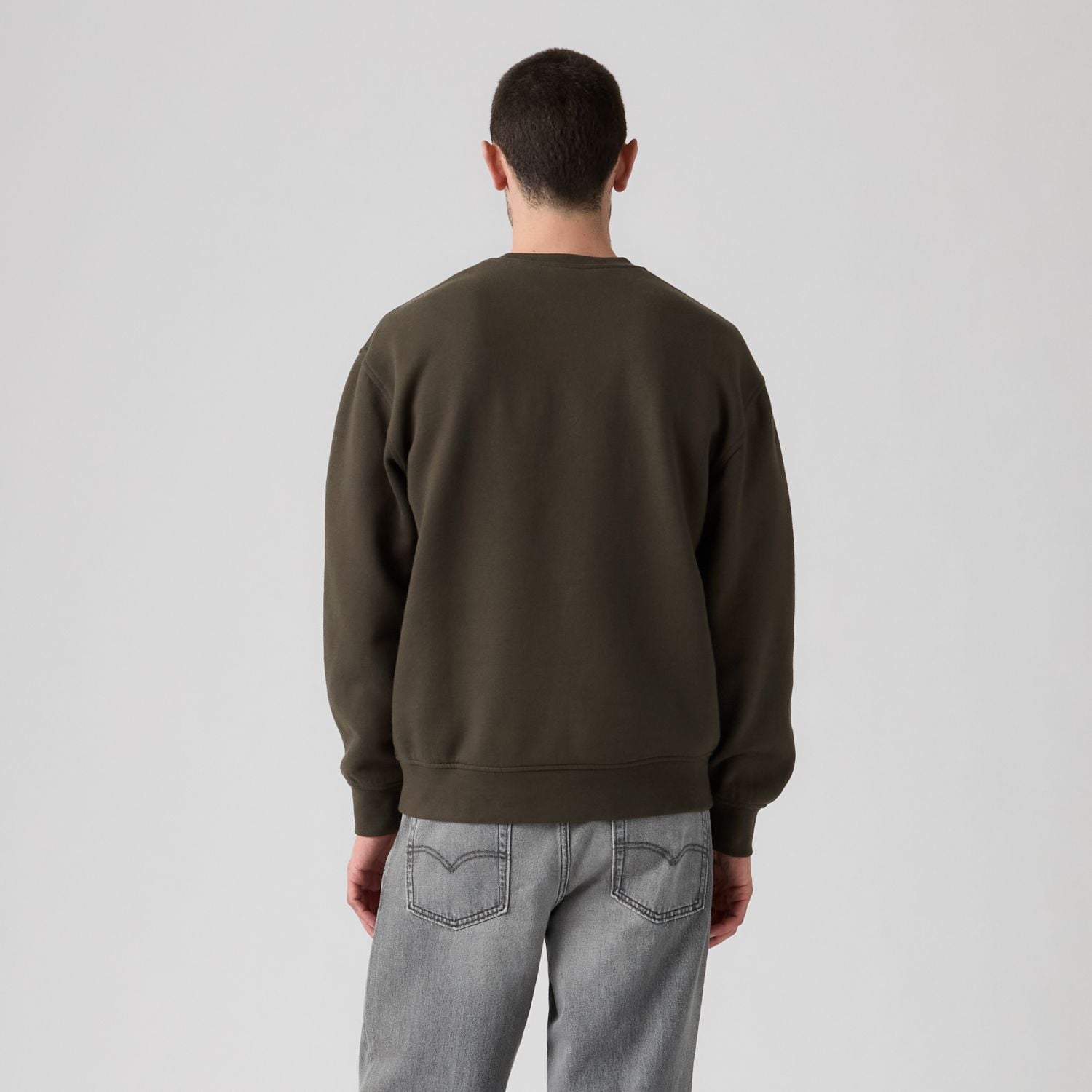 POLERÓN HOMBRE SWEATS CREW CAFÉ LEVIS A1572-0132 - 2
