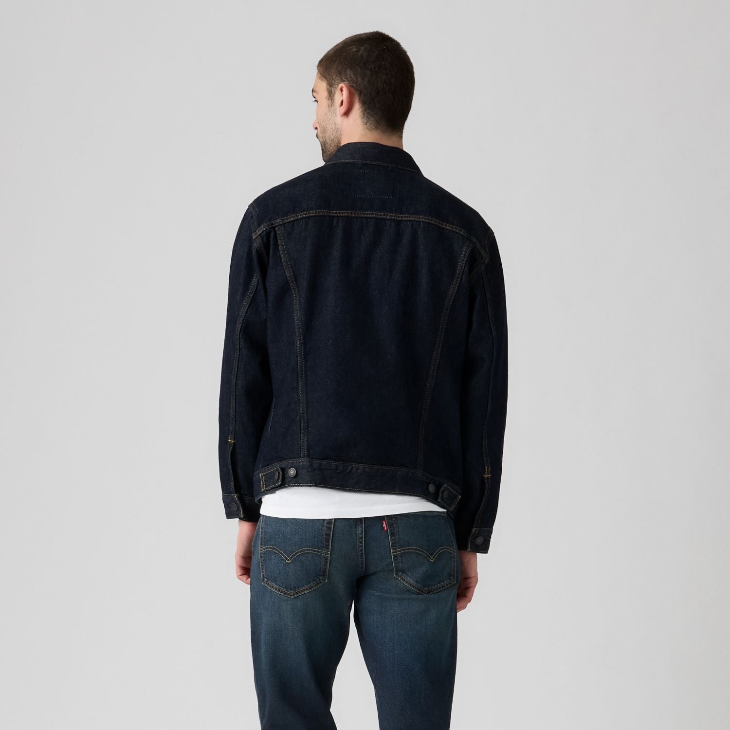 CASACA HOMBRE RELAXED FIT TRUCKER AZUL LEVIS A5782-0123 - 2