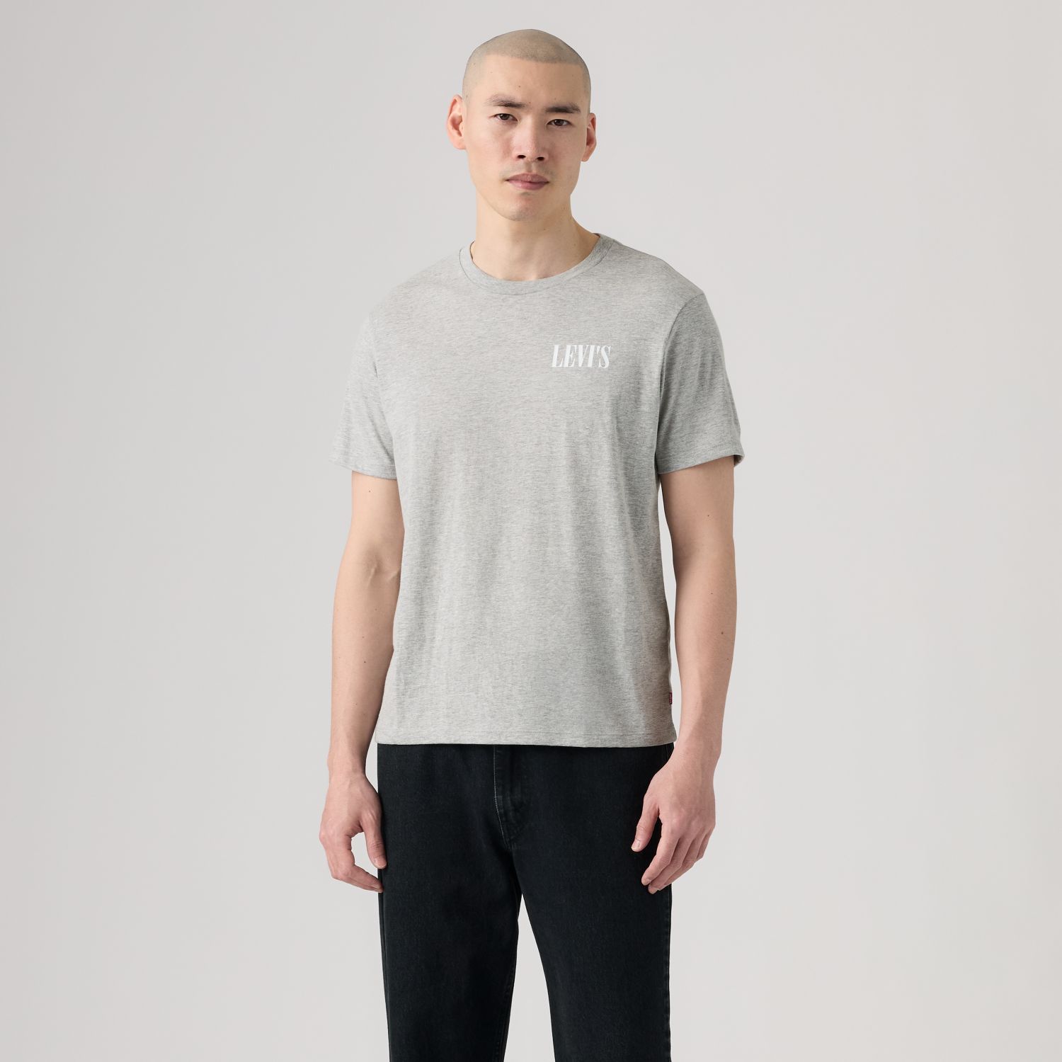 POLO HOMBRE GRAPHIC CREWNECK TEE GRIS LEVIS 22491-2158 - 1