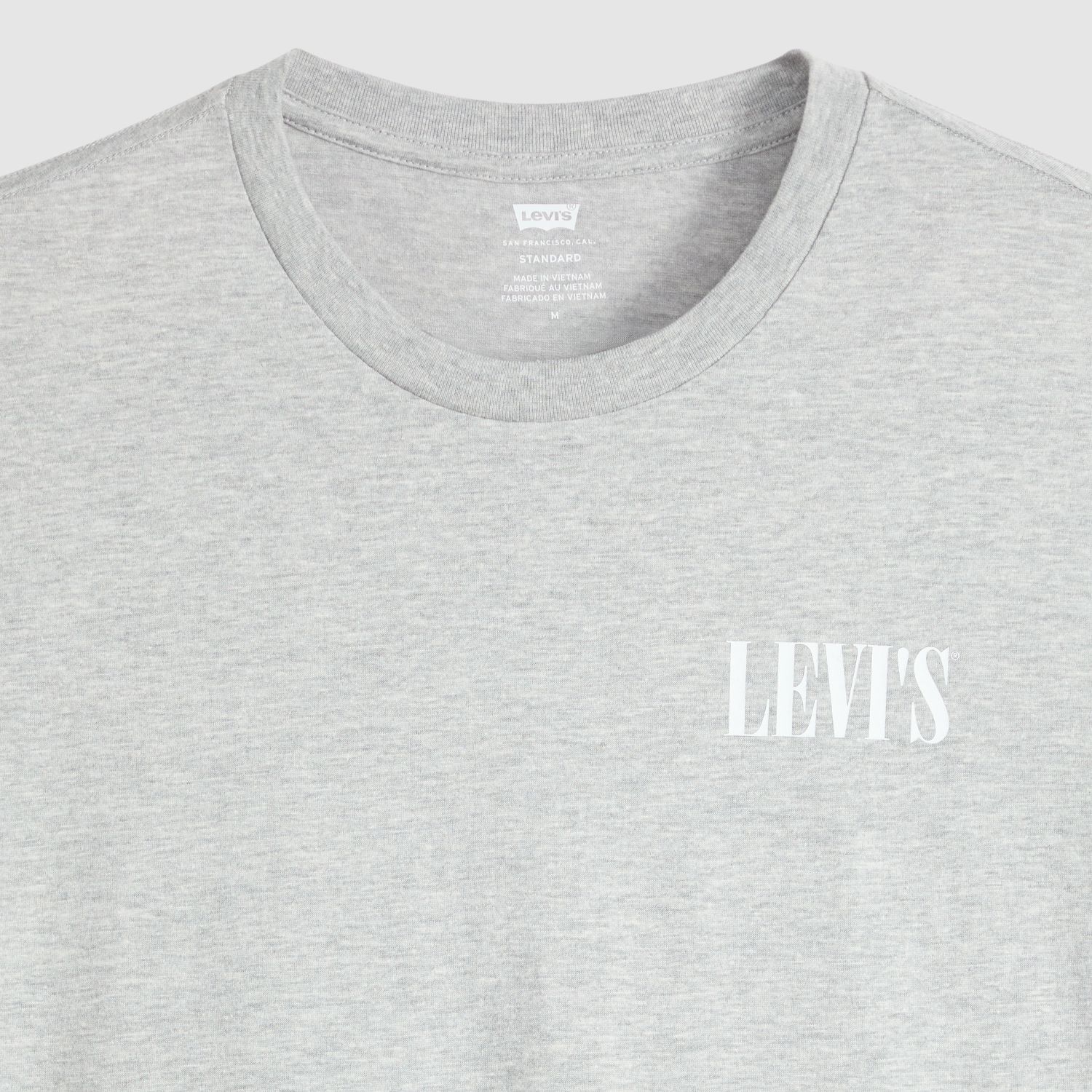 POLO HOMBRE GRAPHIC CREWNECK TEE GRIS LEVIS 22491-2158 - 5