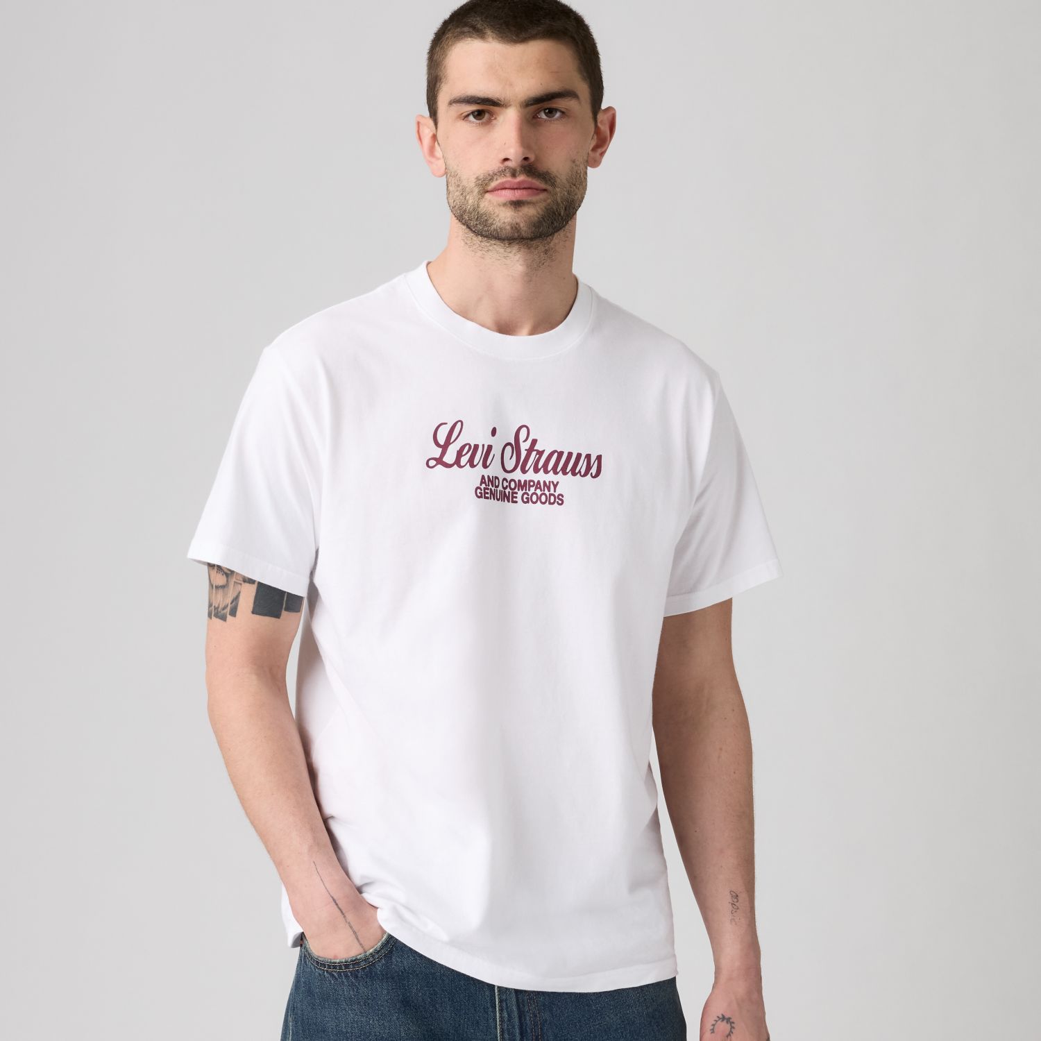POLO HOMBRE RELAXED FIT TEE BLANCO LEVIS 16143-2672 - 3