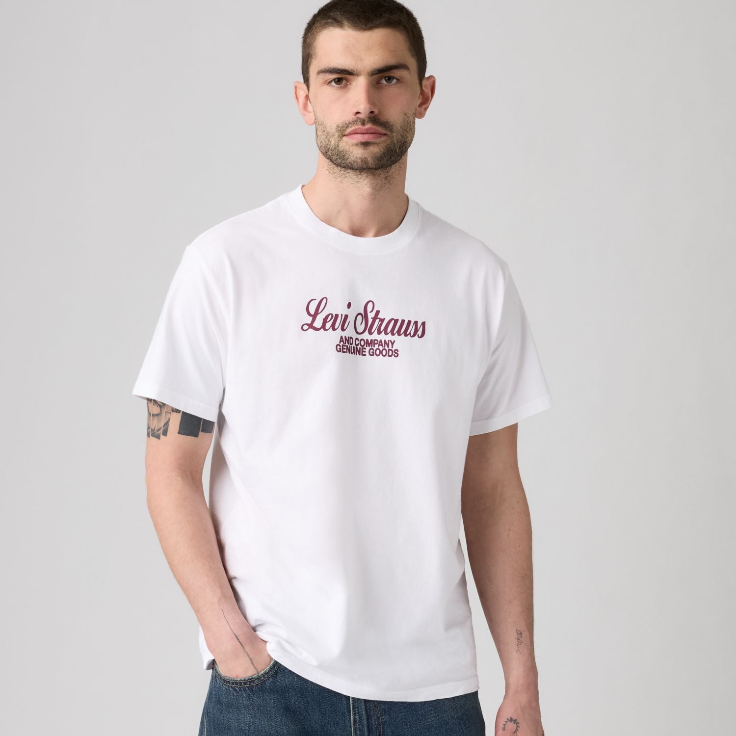 POLO HOMBRE RELAXED FIT TEE BLANCO LEVIS 16143-2672 - 3