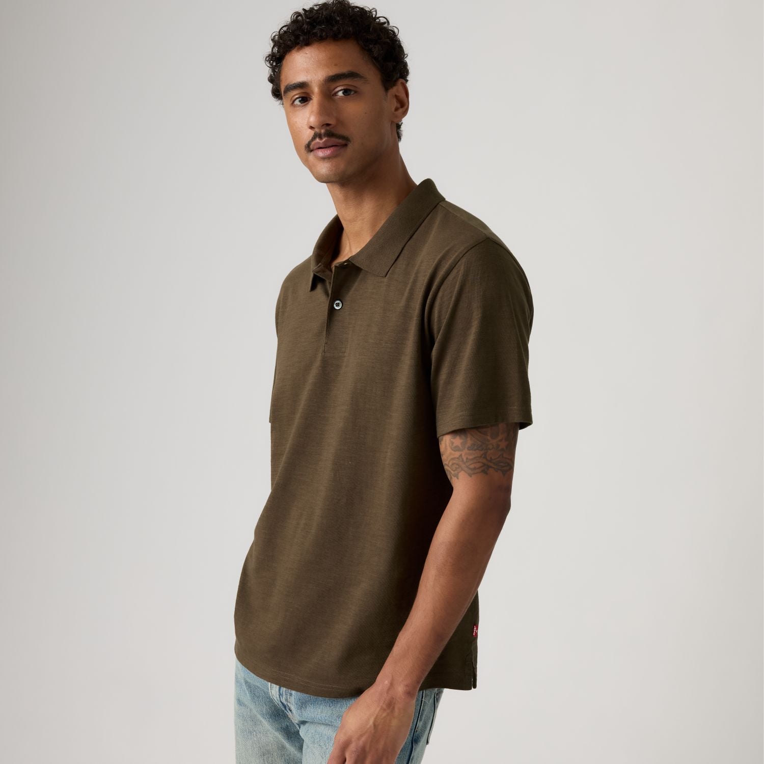 POLO HOMBRE MERRITT JERSEY CAFÉ LEVIS 003O8-0031 - 3