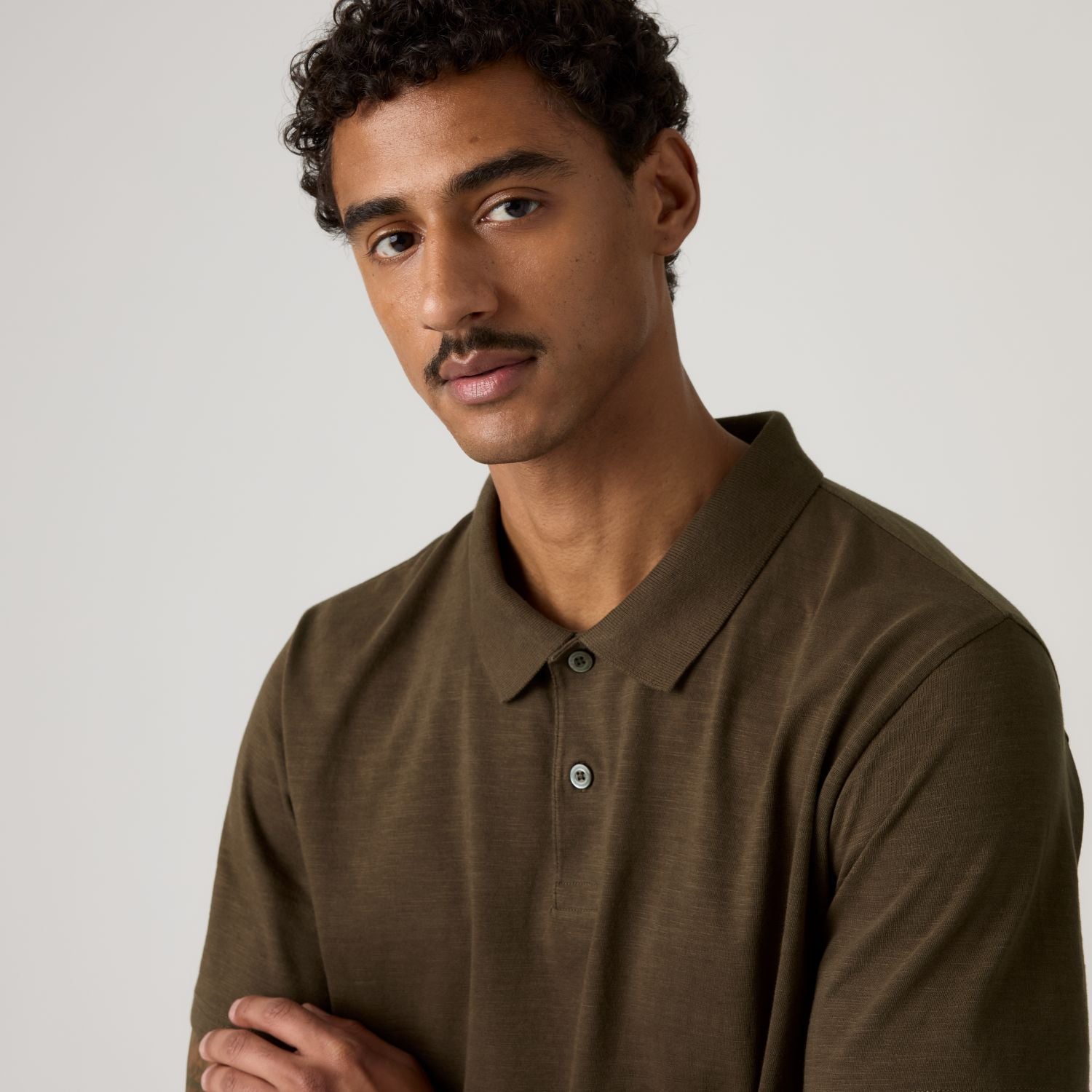 POLO HOMBRE MERRITT JERSEY CAFÉ LEVIS 003O8-0031 - 4