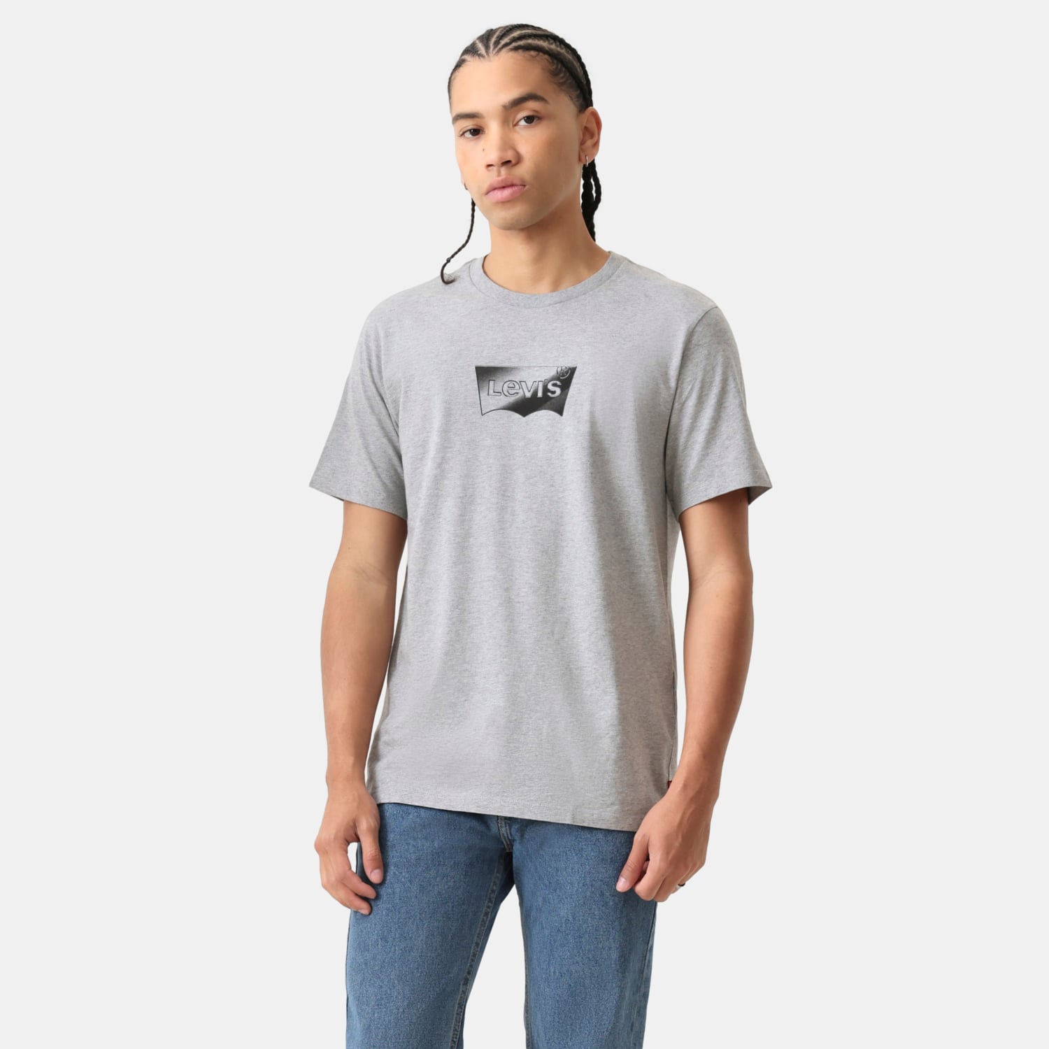 POLO HOMBRE GRAPHIC CREWNECK TEE GRIS LEVIS 22491-2154 - 1