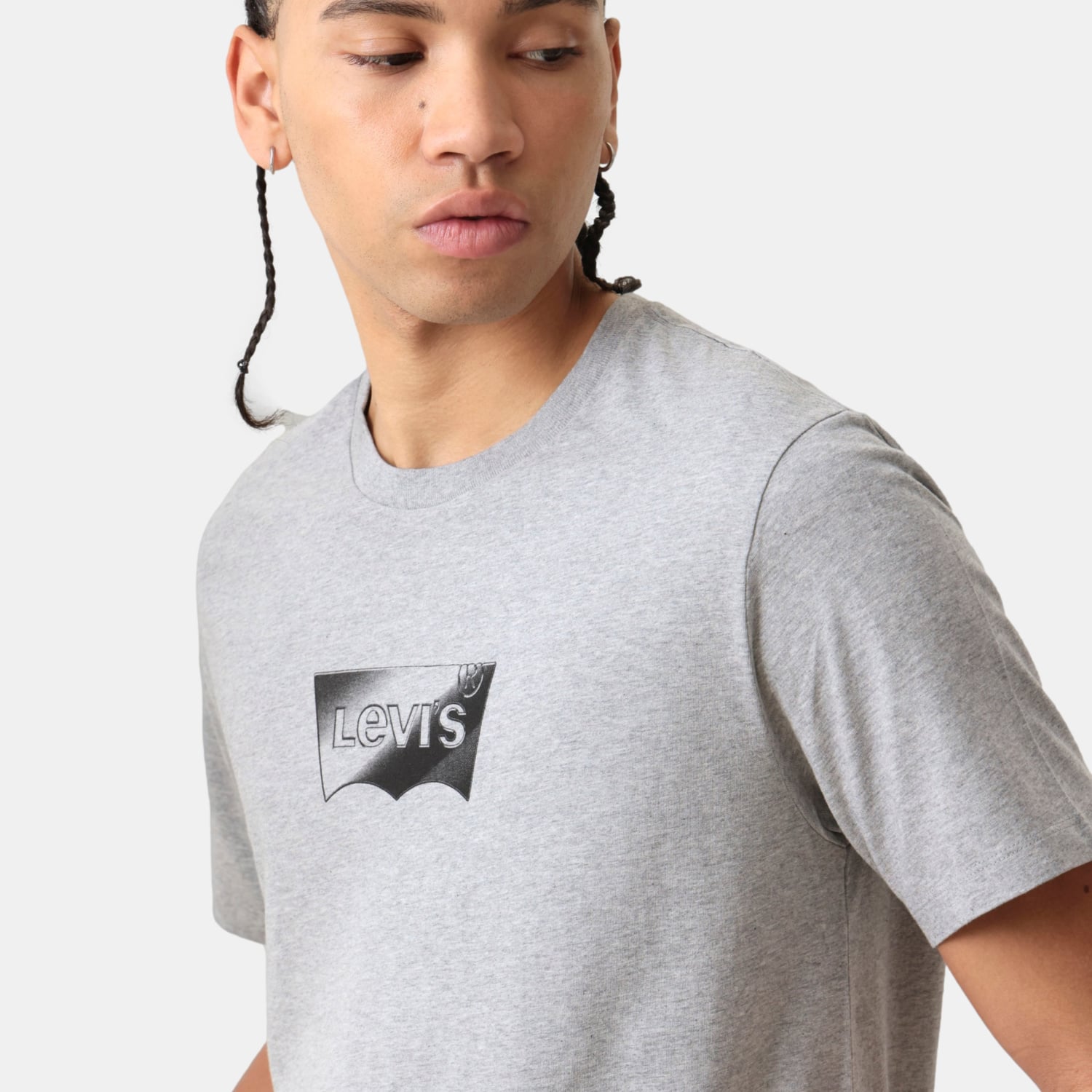 POLO HOMBRE GRAPHIC CREWNECK TEE GRIS LEVIS 22491-2154 - 5