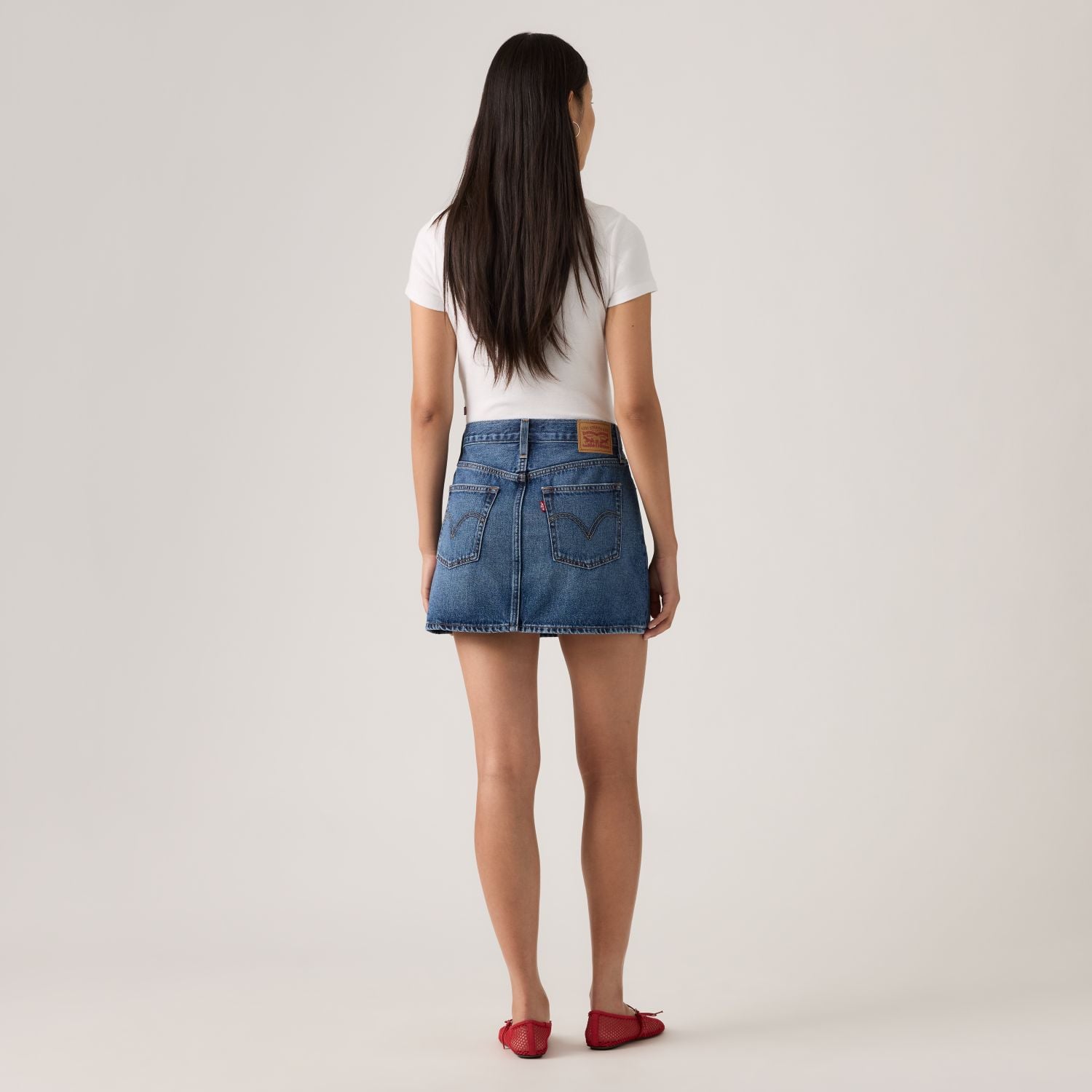 FALDA MUJER ICON SKIRT AZUL LEVIS A4694-0086 - 4