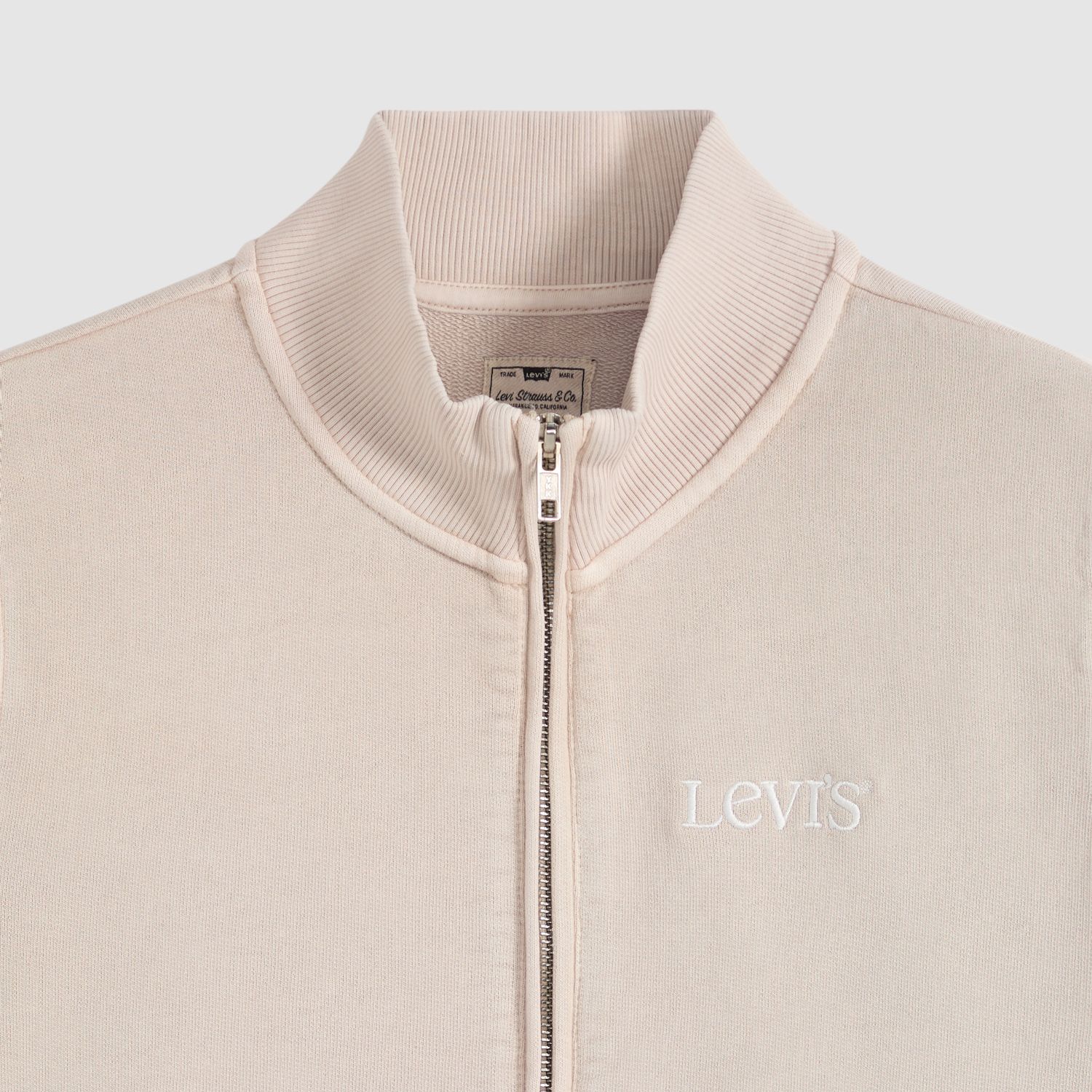 POLERÓN MUJER SLIM FIT FULL ZIP GRIS LEVIS 008A4-0012 - 5