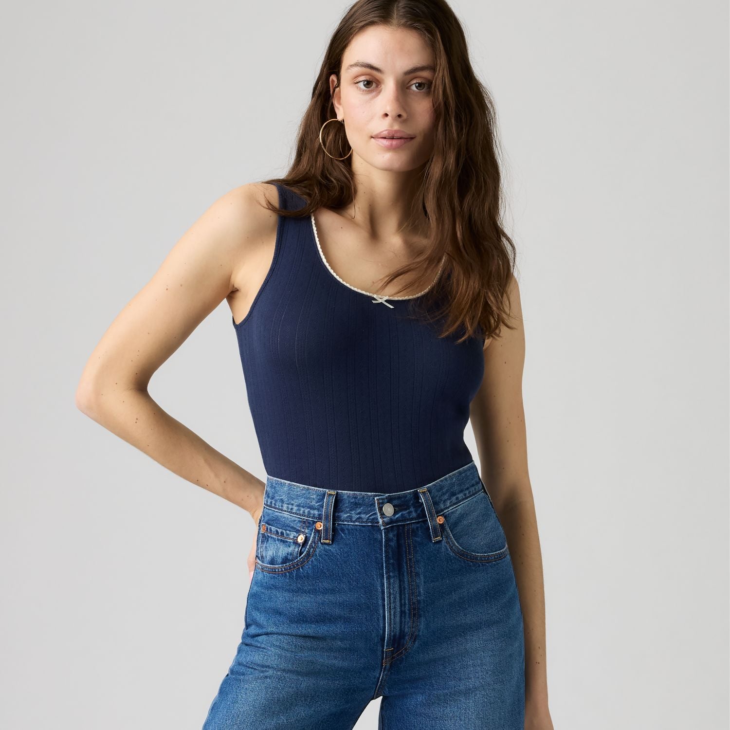 POLO MUJER SWEETIE AZUL LEVIS 0087S-0001 - 3