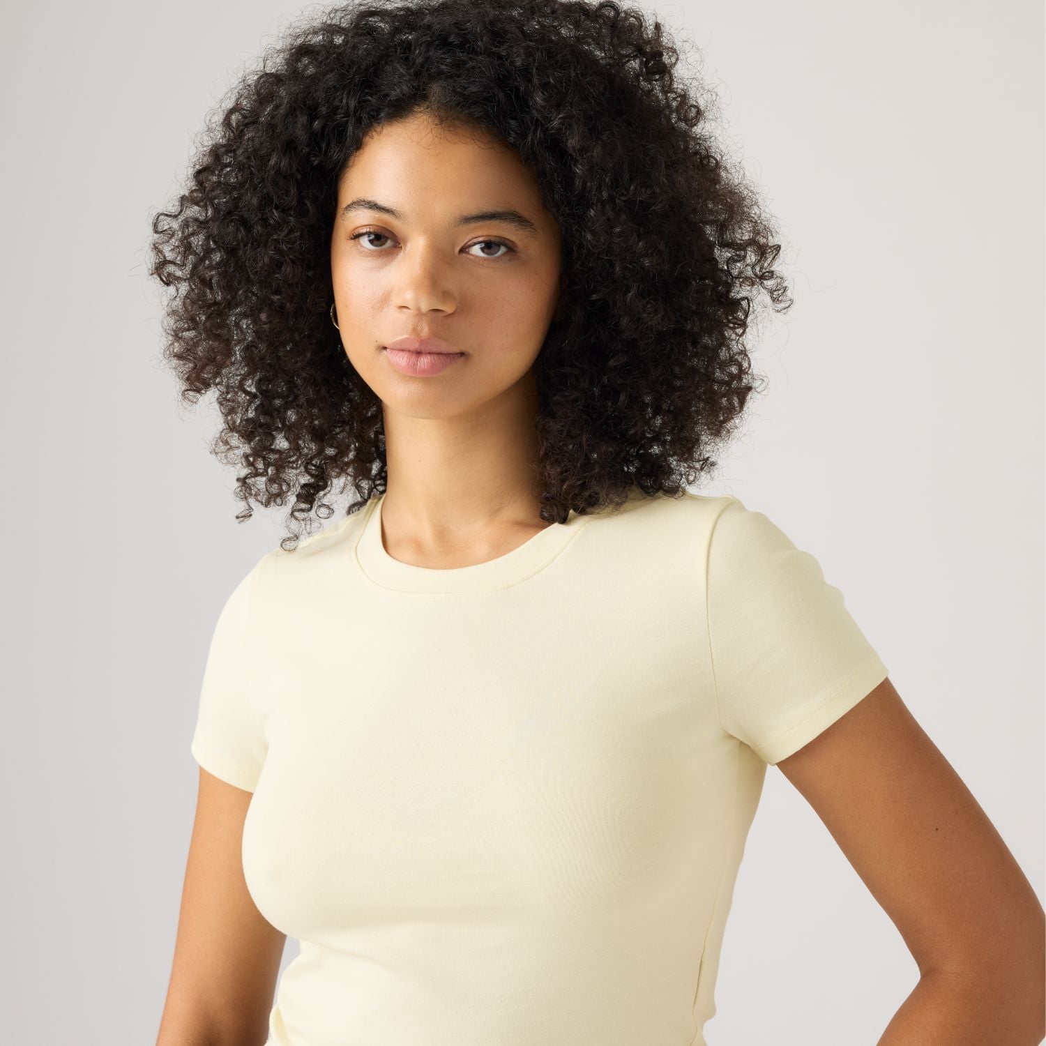 POLO MUJER ESSENTIAL BABY TEE AMARILLO LEVIS 0085R-0002 - 4