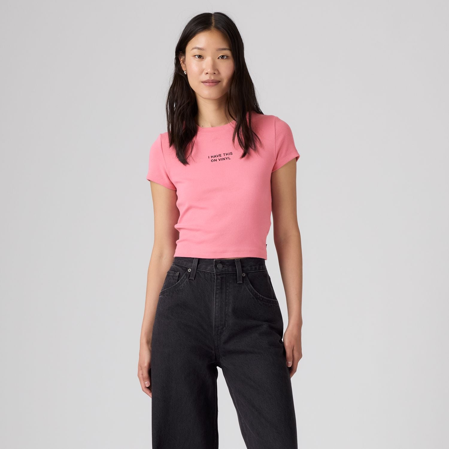 POLO MUJER ESSENTIAL BABY TEE ROSADO LEVIS 008CH-0011 - 1