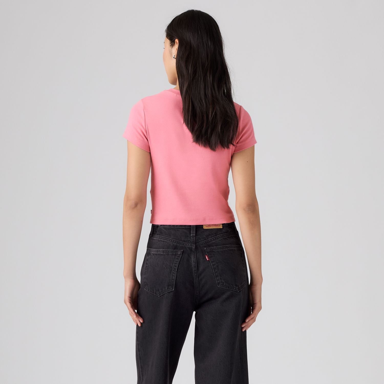 POLO MUJER ESSENTIAL BABY TEE ROSADO LEVIS 008CH-0011 - 2