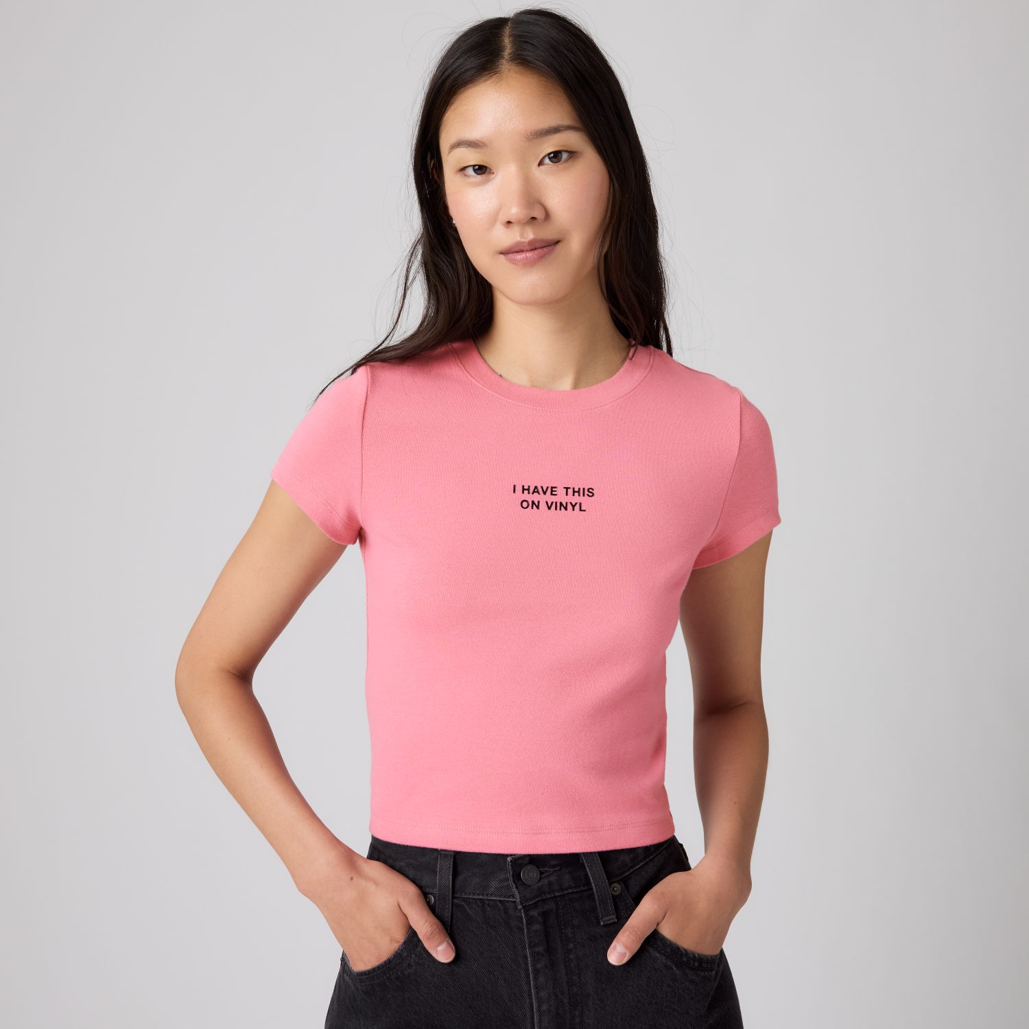 POLO MUJER ESSENTIAL BABY TEE ROSADO LEVIS 008CH-0011 - 3