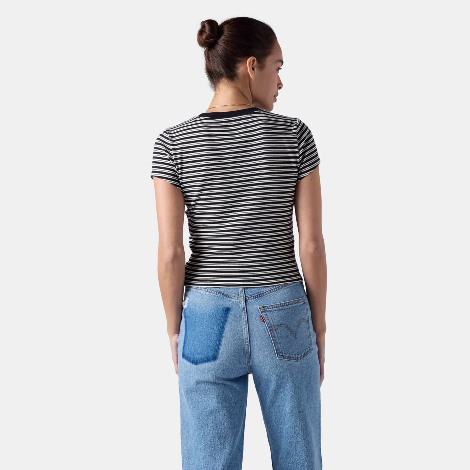 POLO MUJER ESSENTIAL BABY TEE NEGRO LEVIS 0085R-0003 - 2