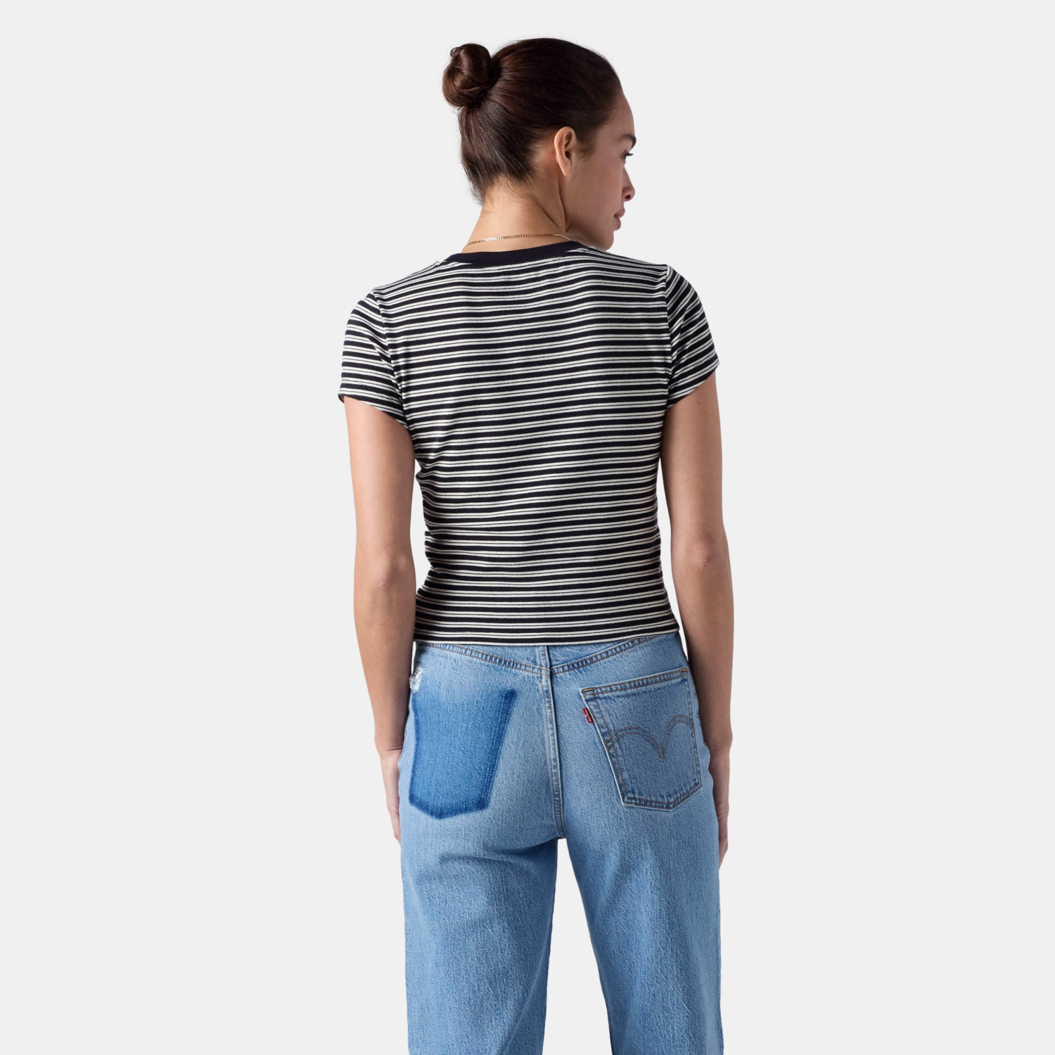 POLO MUJER ESSENTIAL BABY TEE NEGRO LEVIS 0085R-0003 - 2