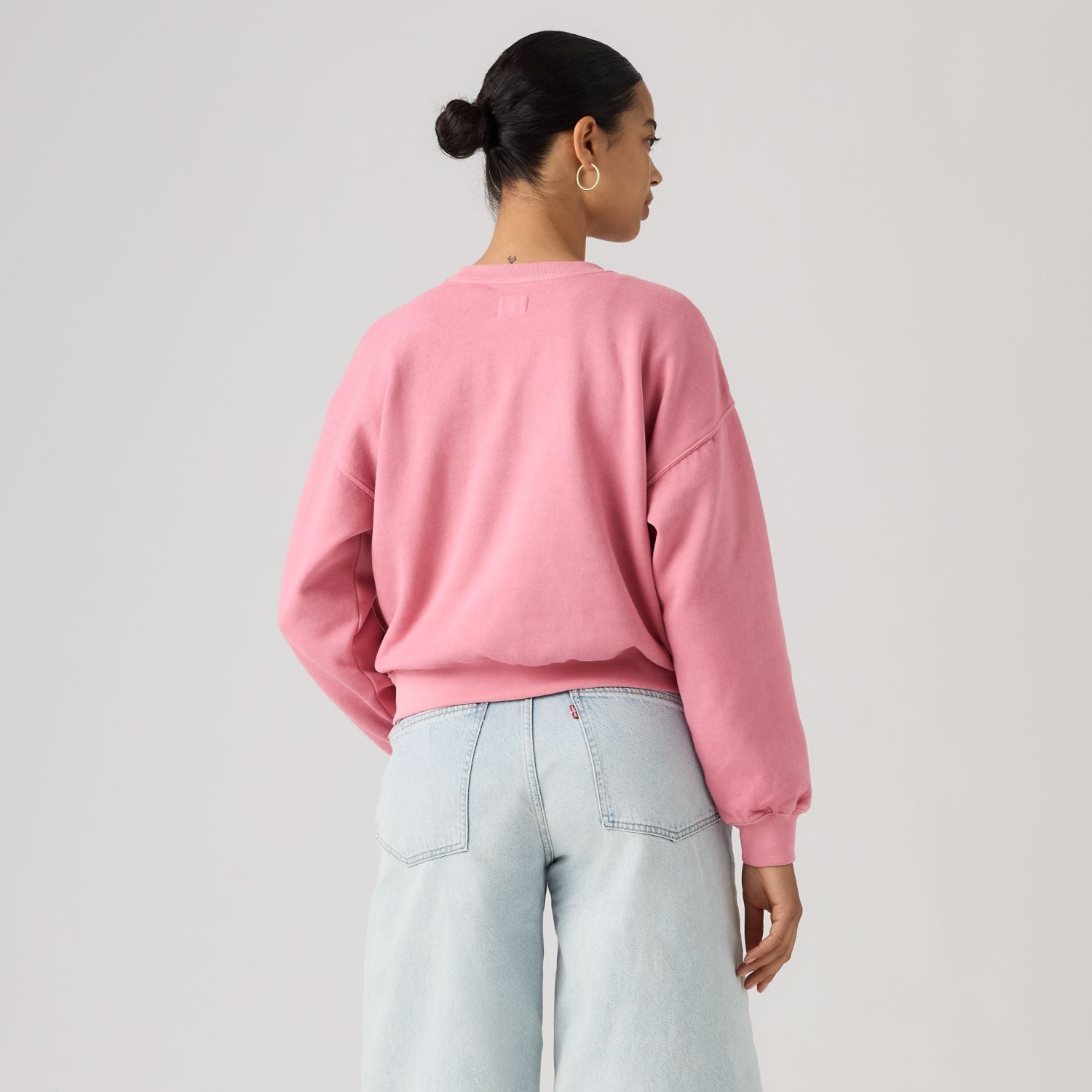 POLERÓN MUJER VINTAGE BOXY SWEATSHIRT ROSADO LEVIS 005I9-0014 - 2