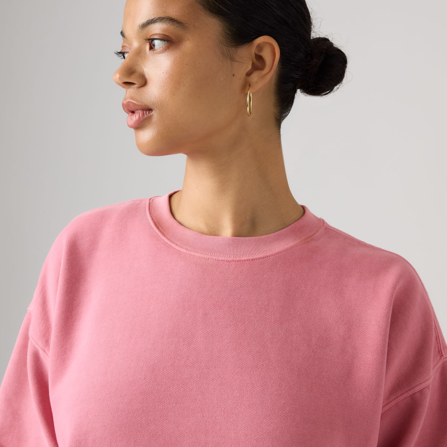 POLERÓN MUJER VINTAGE BOXY SWEATSHIRT ROSADO LEVIS 005I9-0014 - 4