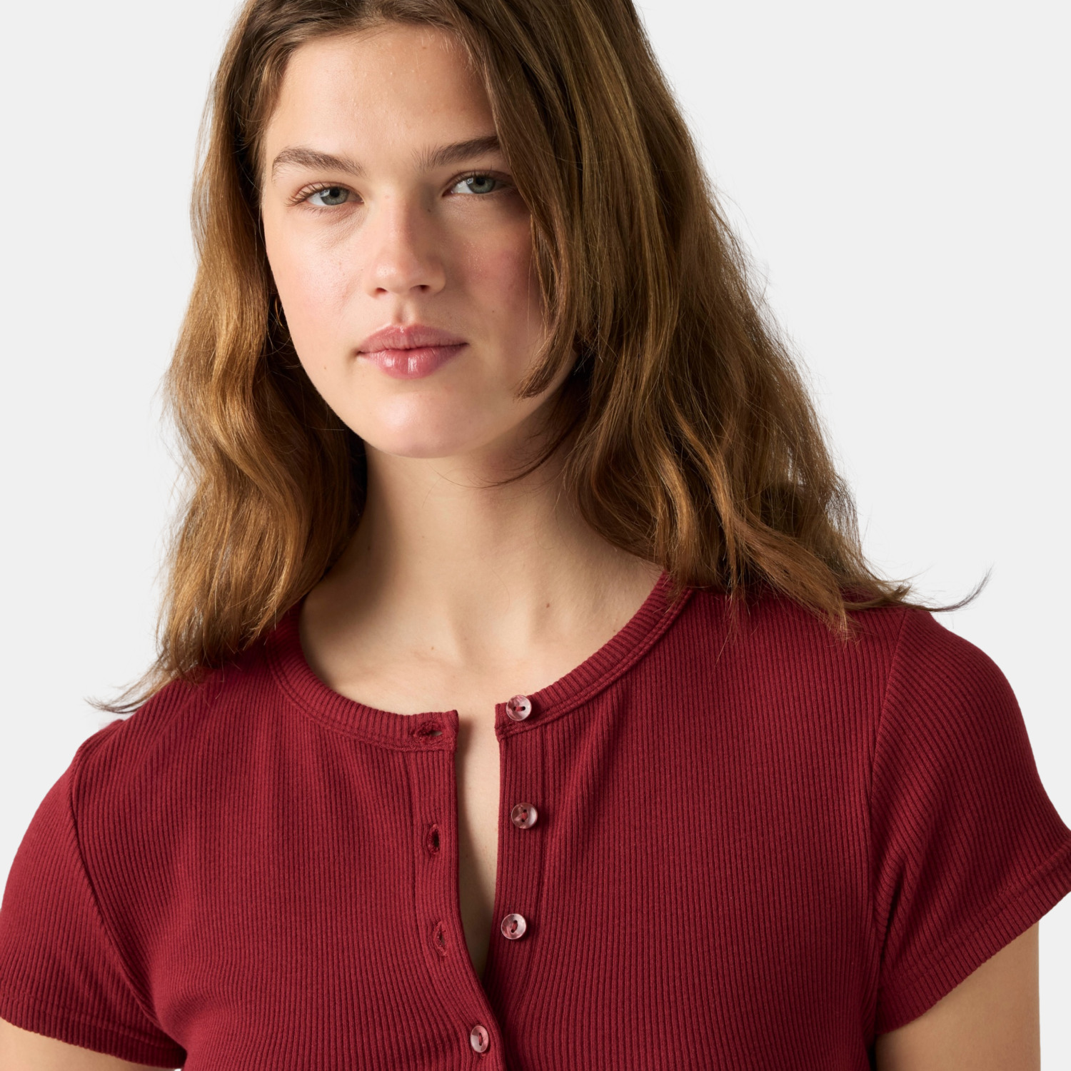 POLO MUJER RORY BUTTON THROUGH BURDEO LEVIS 0086M-0002 - 4