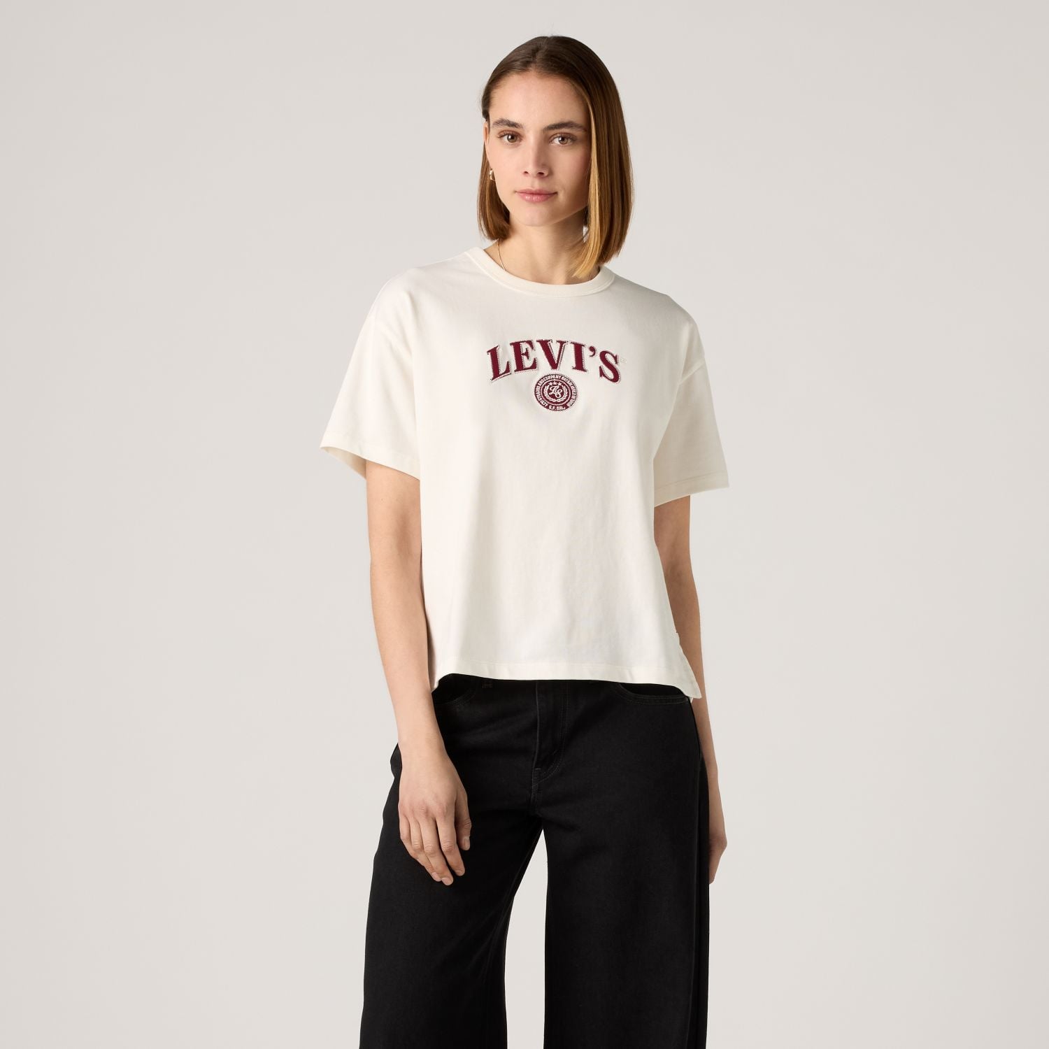 POLO MUJER VINTAGE TEE BEIGE LEVIS 005OY-0054 - 1