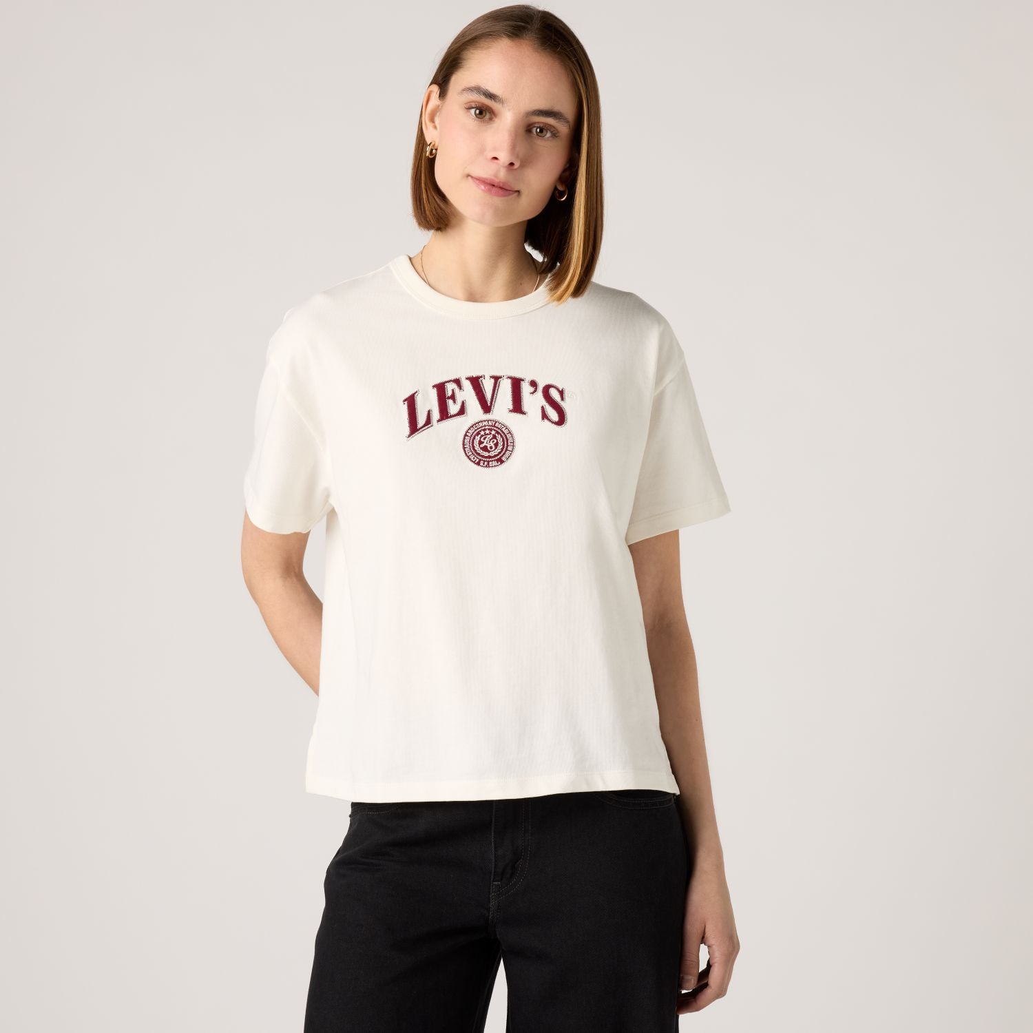 POLO MUJER VINTAGE TEE BEIGE LEVIS 005OY-0054 - 3