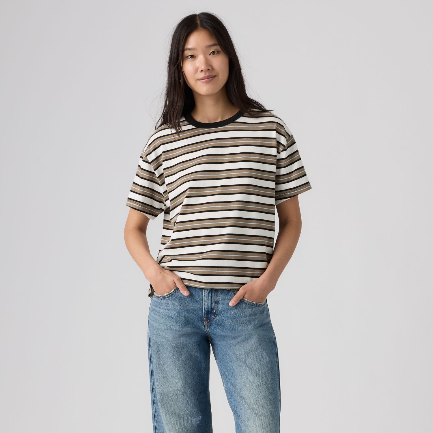 POLO MUJER VINTAGE TEE MULTICOLOR LEVIS 005IX-0014 - 1
